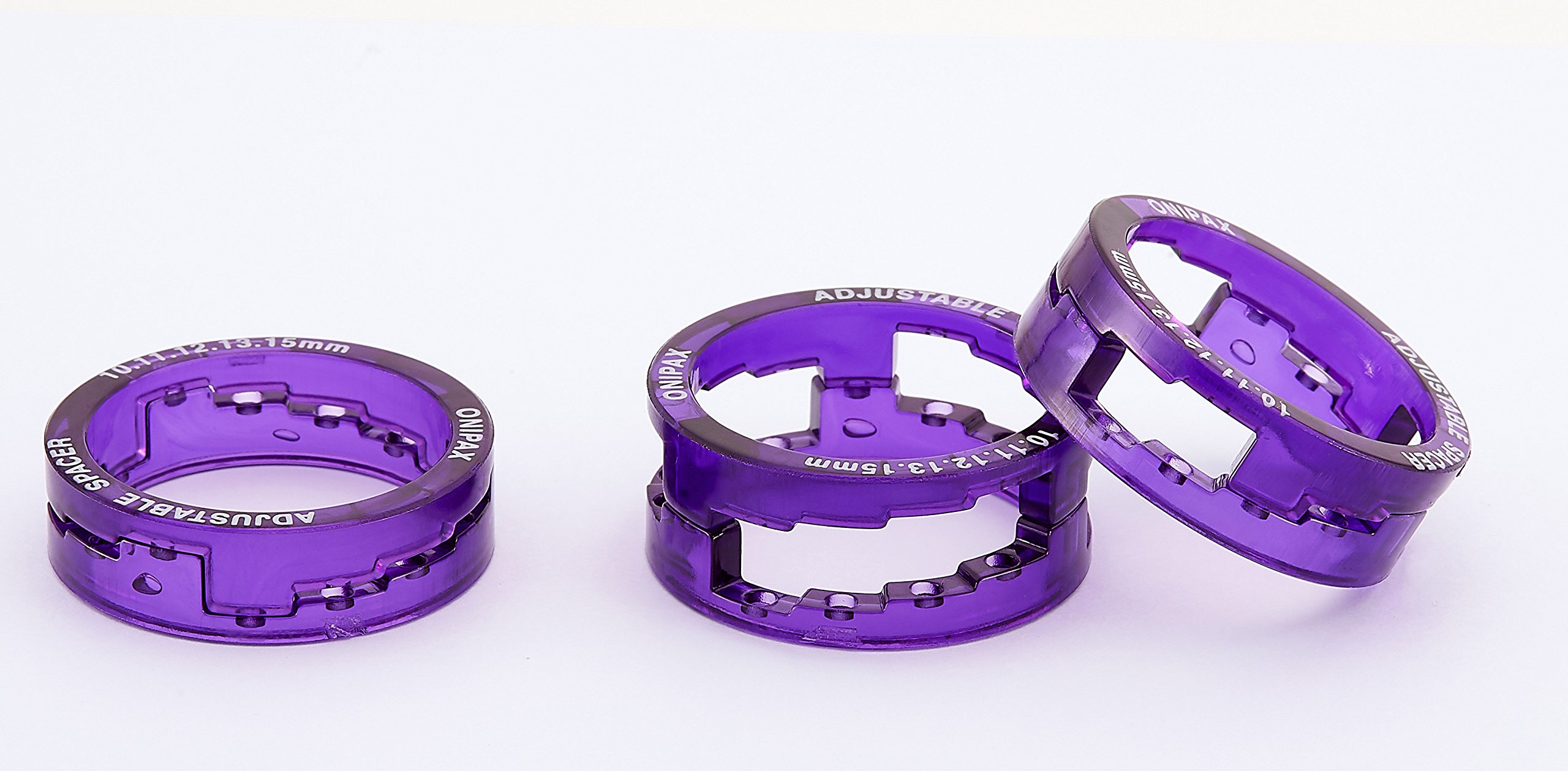 ONIPAX Adjustable Headset Spacers 1 1/8