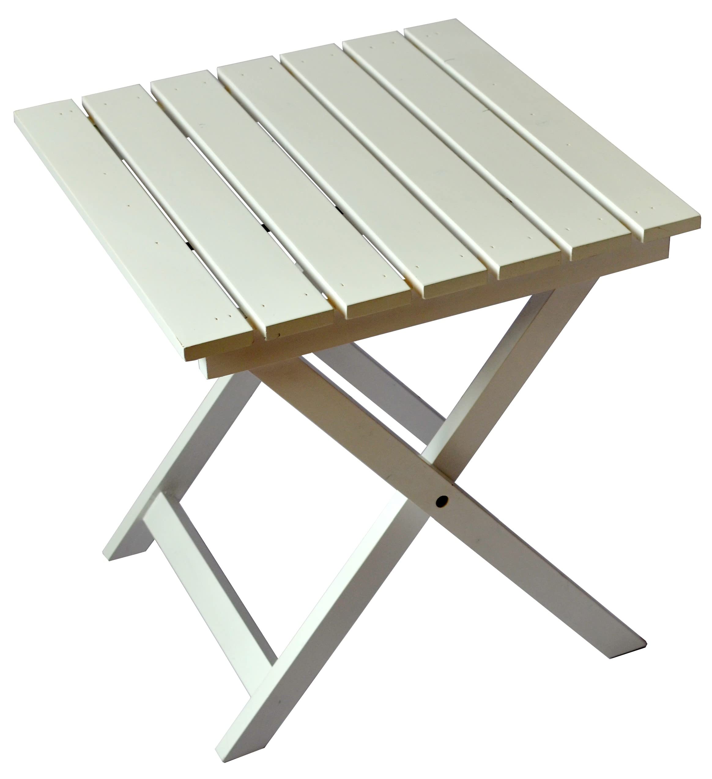 Premium White Solid Cedar Adirondack Chair with Built-in Bottle Opener & Matching Folding Table - Extra Wide Comfort for Outdoor Patio, Garden, Poolside & Backyard Relaxation