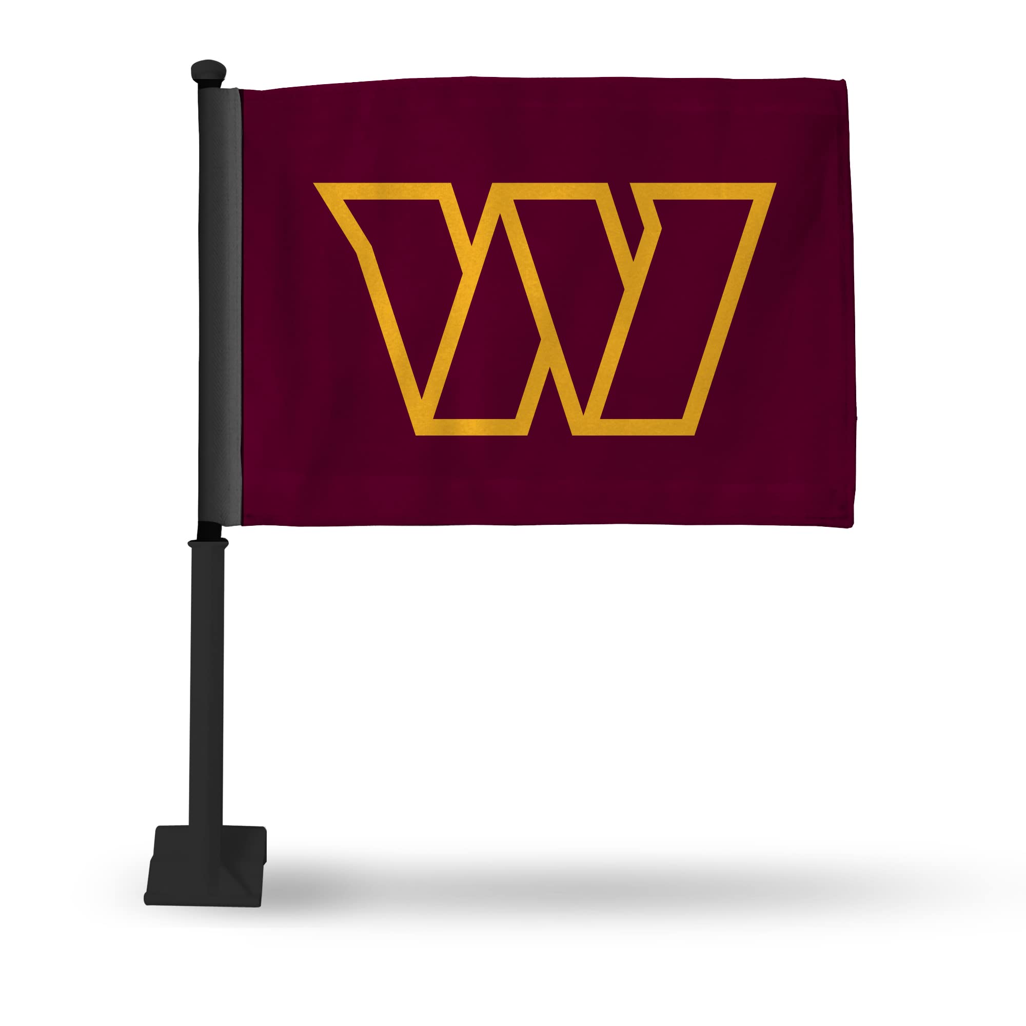 NFL Car Flag Double Sided - Officially Licensed Team Logo - Durable Polyester Car Accessory for Game Day Tailgating & Road Trips