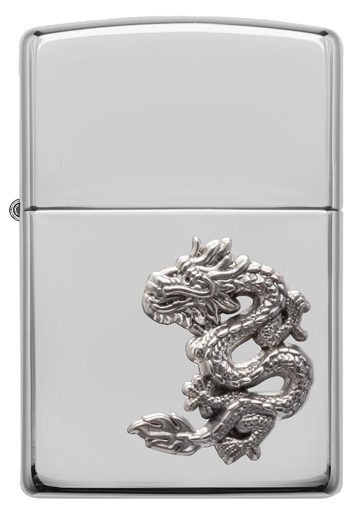 Chinese Dragon Sterling Silver Emblem Pendant Necklace - Handcrafted Jewelry for Men & Women - Perfect for Gifts, Parties, and Cultural Celebrations
