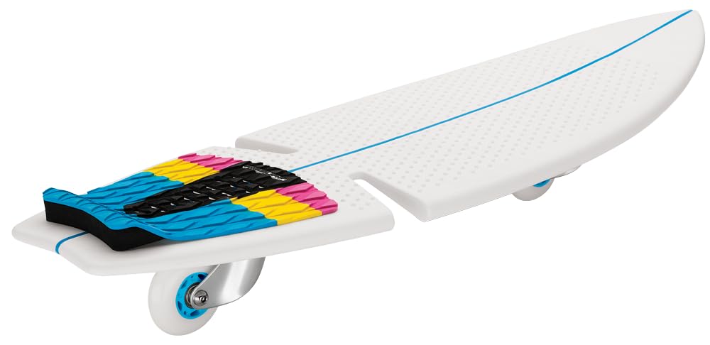 Razor RipStik RipSurf Caster Board - 10.5 Inch CMYK Design - Perfect for Kids & Teens - Great for Outdoor Fun, Skate Parks & Backyard Riding