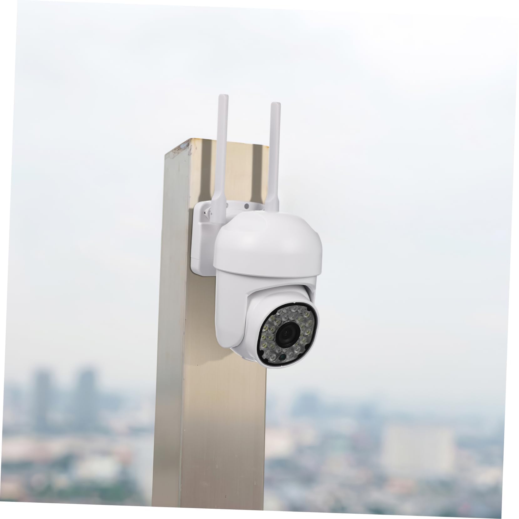 Wireless Security Camera Indoor Outdoor - HOMSFOU 1080P HD WiFi Home Surveillance Camera with Night Vision, 2-Way Audio, Motion Detection for House, Baby Monitor & Pet Camera