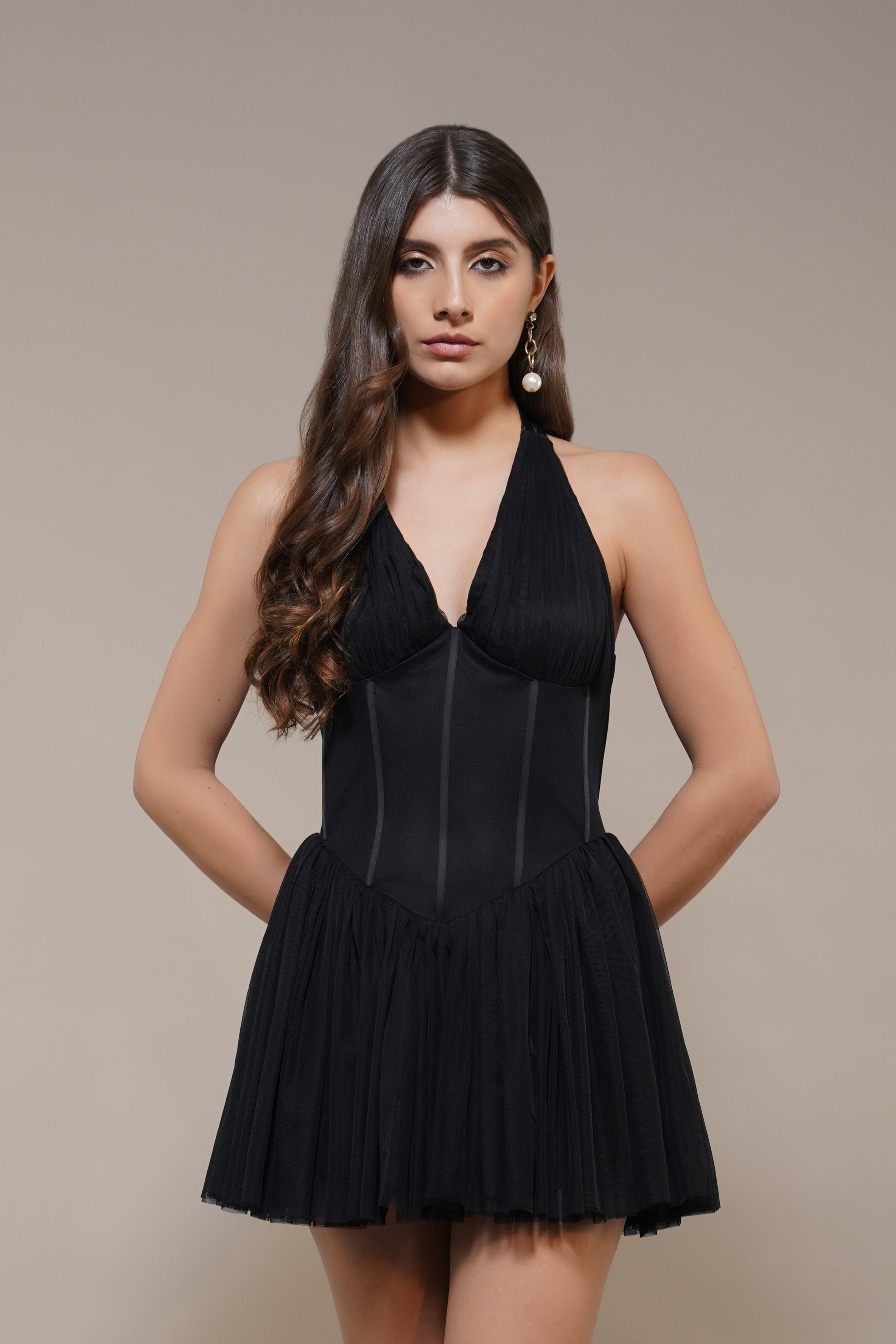 Therma Mini Dress for Women - Black Summer Sleeveless Bodycon Dress for Night Out, Party, and Date Night | Comfortable & Stylish