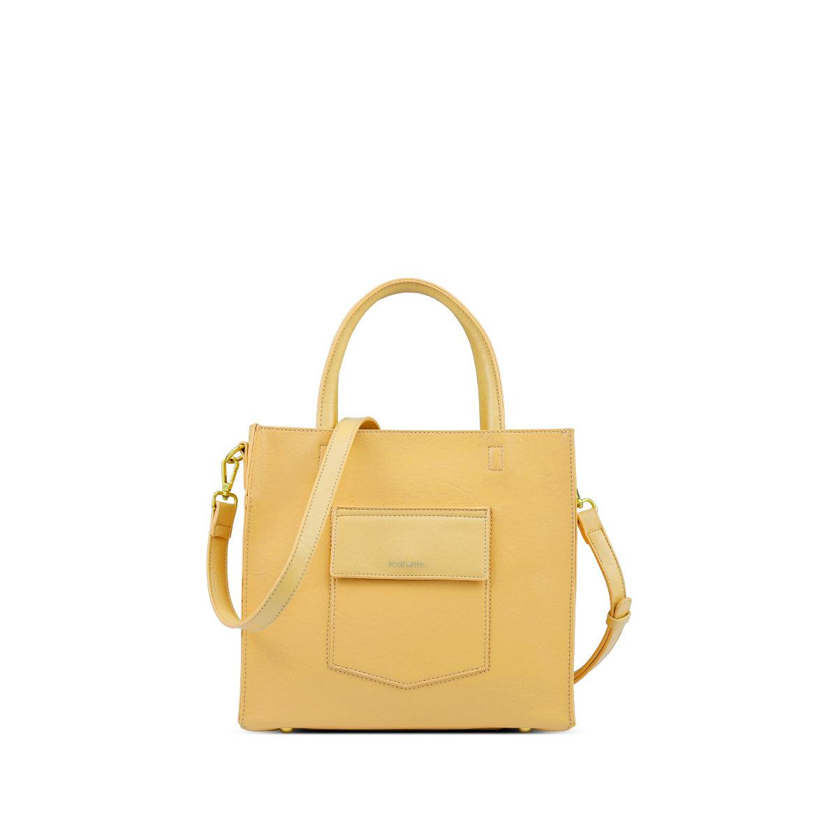 Caitlin Small Vegan Leather Tote Bag for Women - Stylish & Eco-Friendly Crossbody Purse in Multiple Colors | Perfect for Work, Travel & Everyday Use
