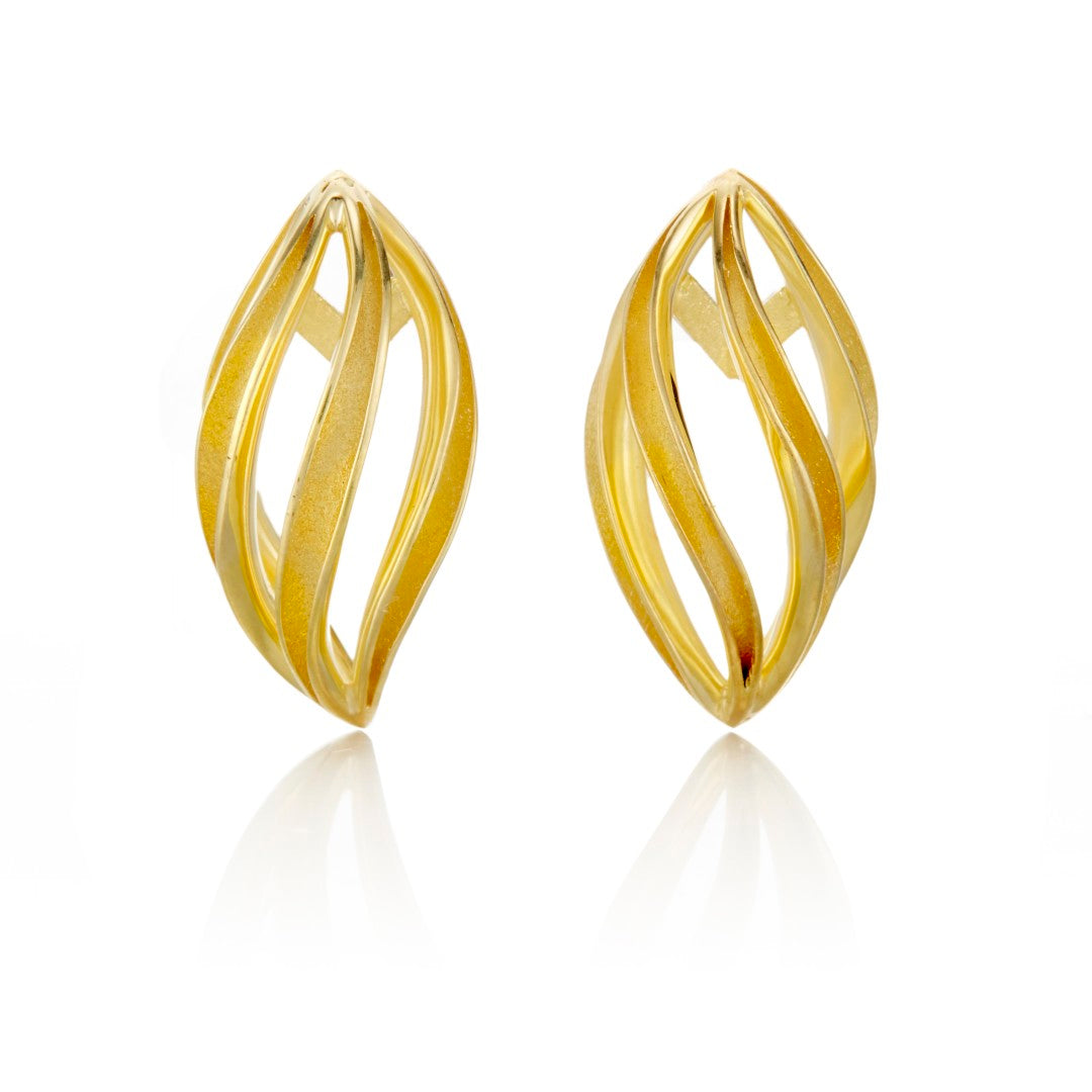 Wave Pod Earrings for Women - Trendy Boho Dangle Earrings for Everyday Wear, Party & Gift Giving