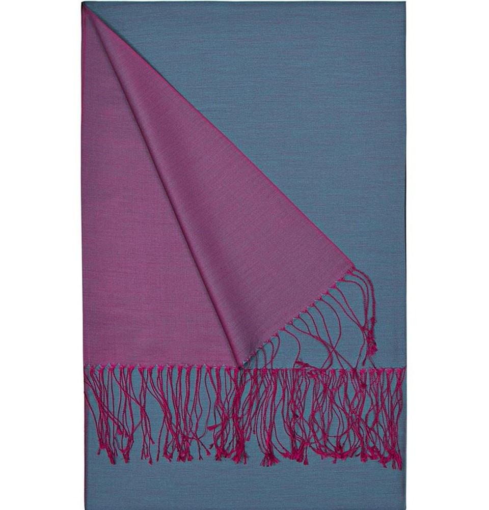 Aker Spring Summer Double Sided Silk Hijab Shawl Scarf - Lightweight & Breathable for Women - Perfect for Daily Wear, Prayer, and Special Occasions