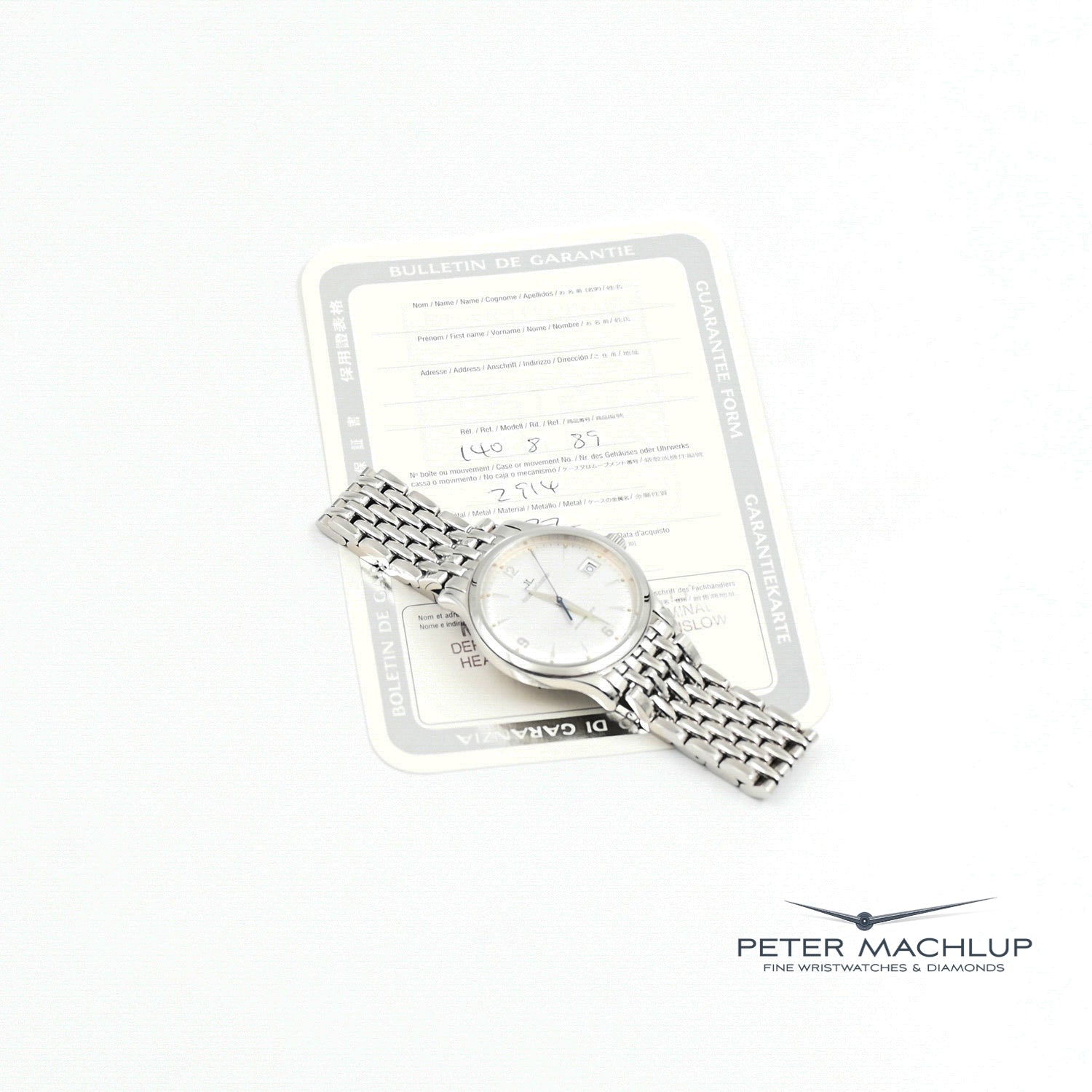 Jaeger-LeCoultre Master Control 1000 Hours Automatic Men's Watch - Luxury Swiss Timepiece for Business & Formal Occasions