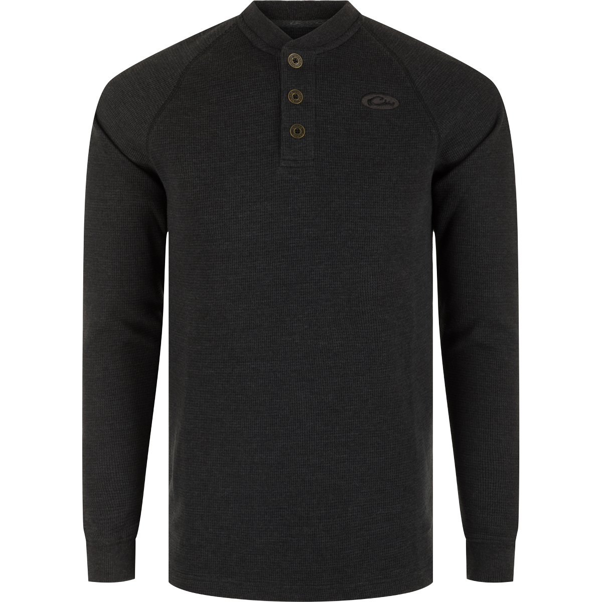 Weston Lakes Waffle Long Sleeve Henley Shirt for Men - Soft Thermal Knit Top for Fall & Winter - Casual & Layering Outfits for Work, Date Night, and Outdoor Activities