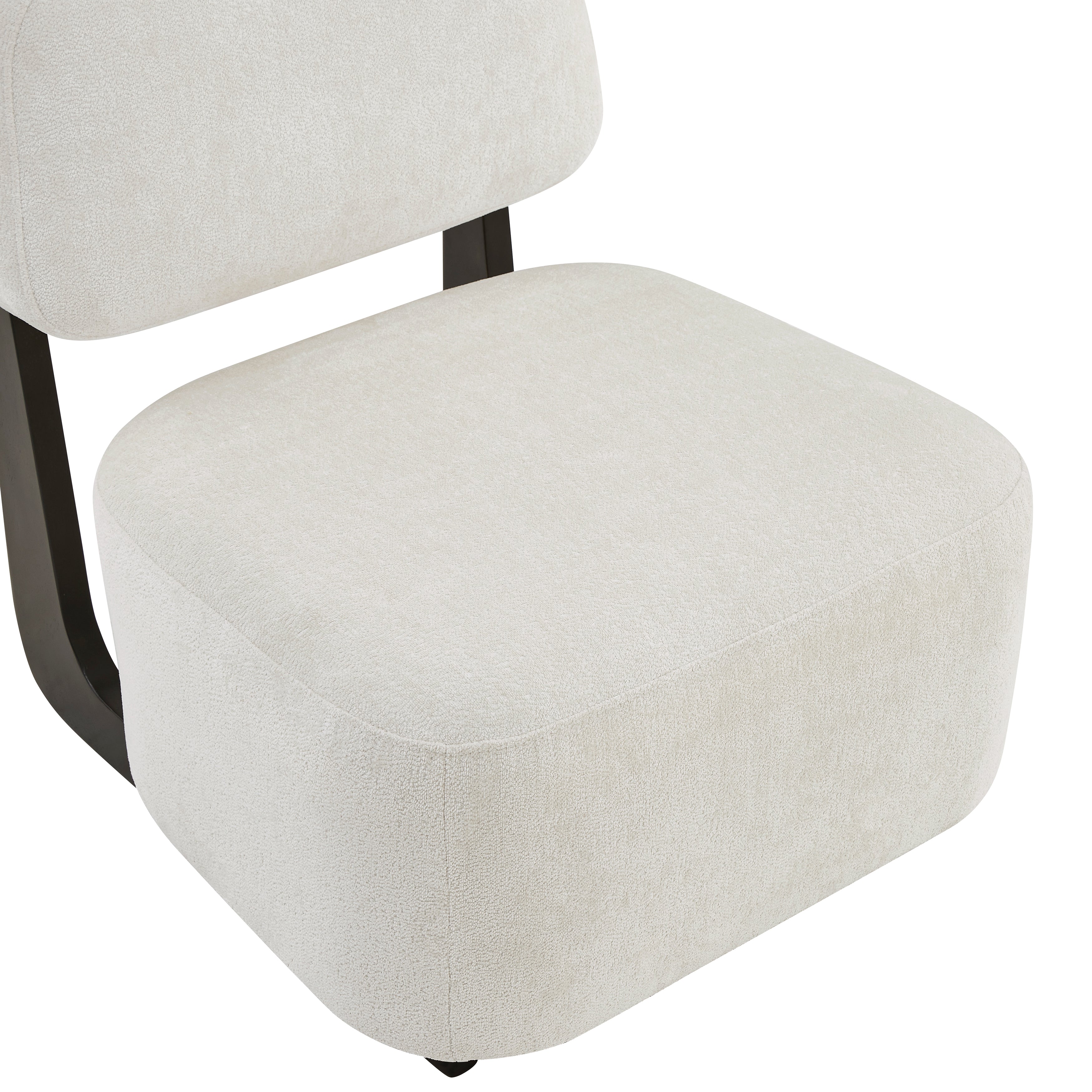 Solara Modern Accent Chair with Solid Wood Frame - Roundhill Furniture - Stylish Living Room Seating for Home & Office Decor