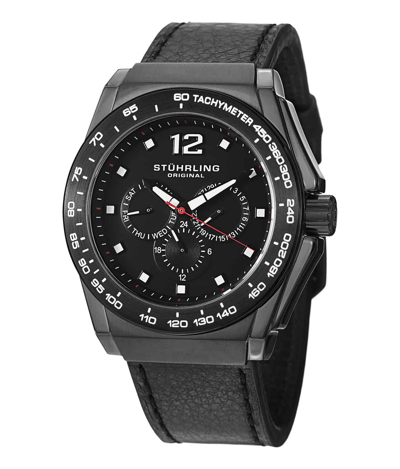 Concorso Tonneau 535 Quartz 46mm Chronograph Watch for Men - Luxury Stainless Steel Dress Watch with Date Display - Perfect for Business, Formal Events & Gift Giving