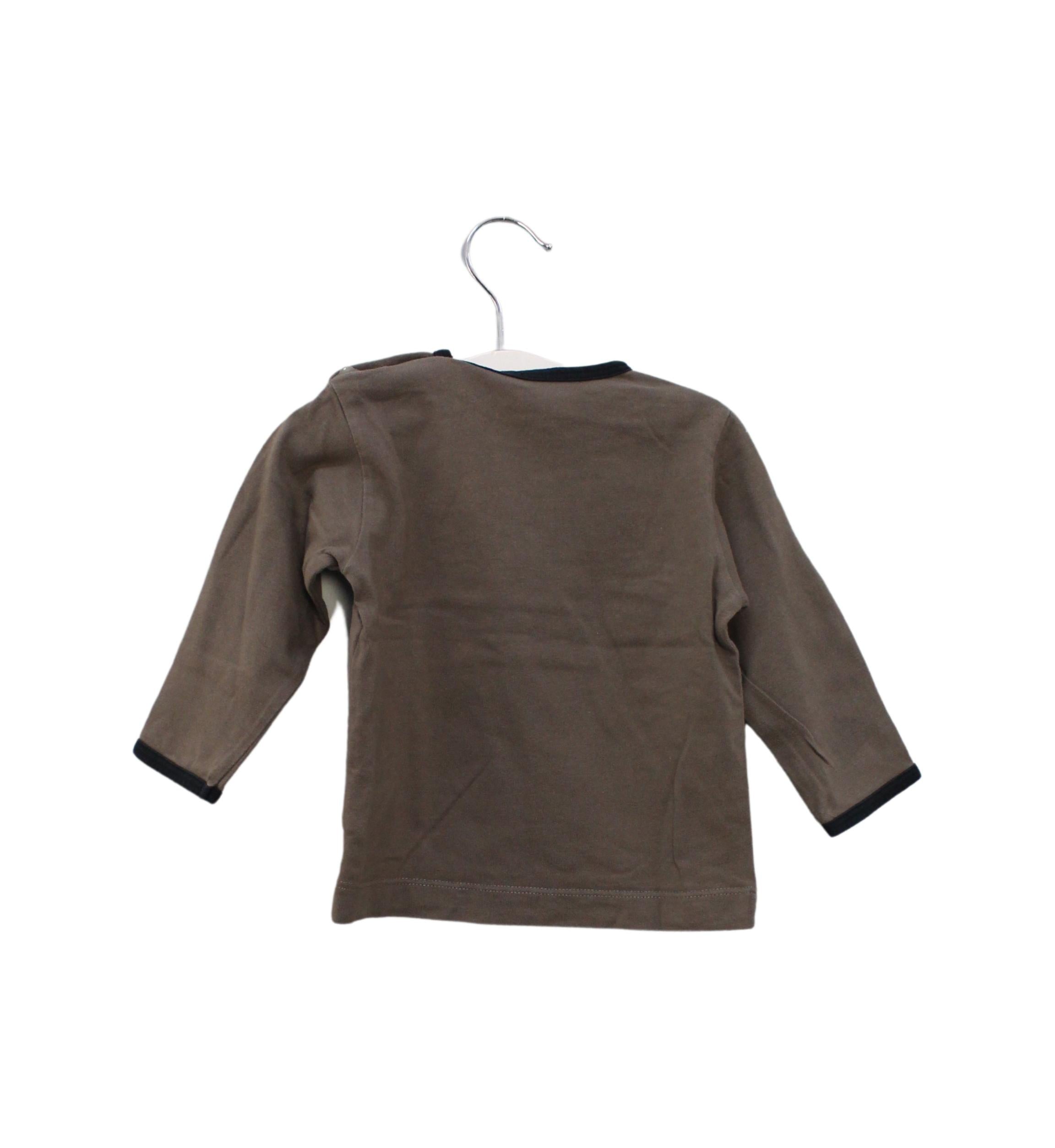 Agnes b. Long Sleeve Baby Top for Girls 12 Months - Soft Cotton Shirt for Infants, Perfect for Everyday Wear & Special Occasions