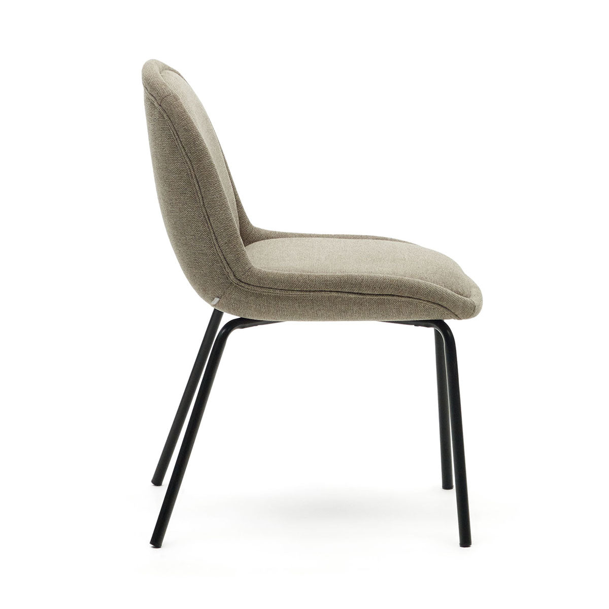 Aimin Chair by Kave Home - Modern Accent Chair for Living Room, Bedroom & Office - Comfortable Upholstered Lounge Chair with Wooden Legs