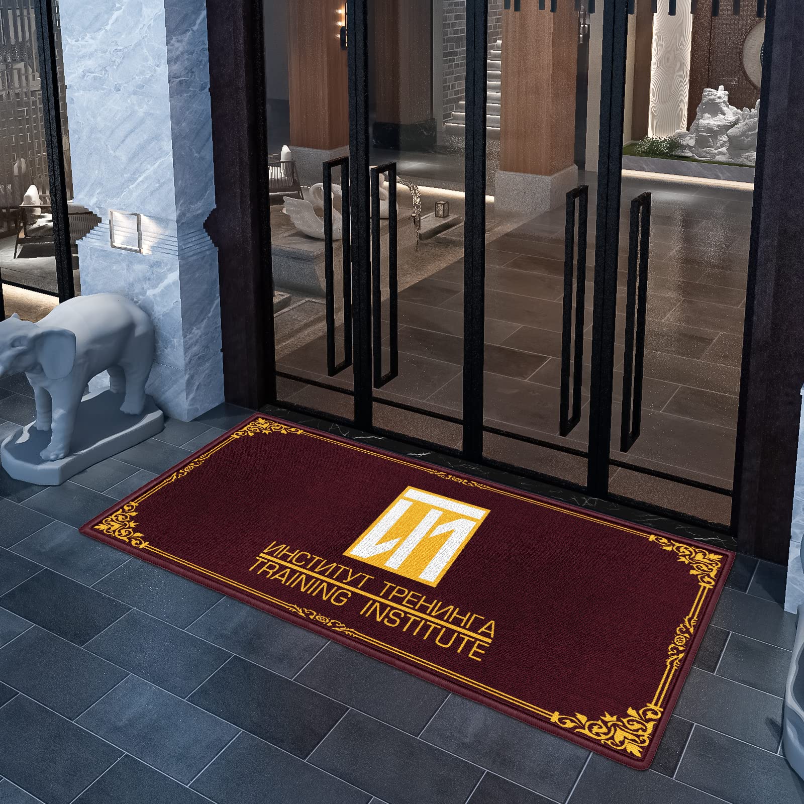 Custom Personalized Rug - 11mm Thick Soft Carpet for Home & Office (2' x 1.3') - Perfect for Living Room, Bedroom, or Workspace Decor