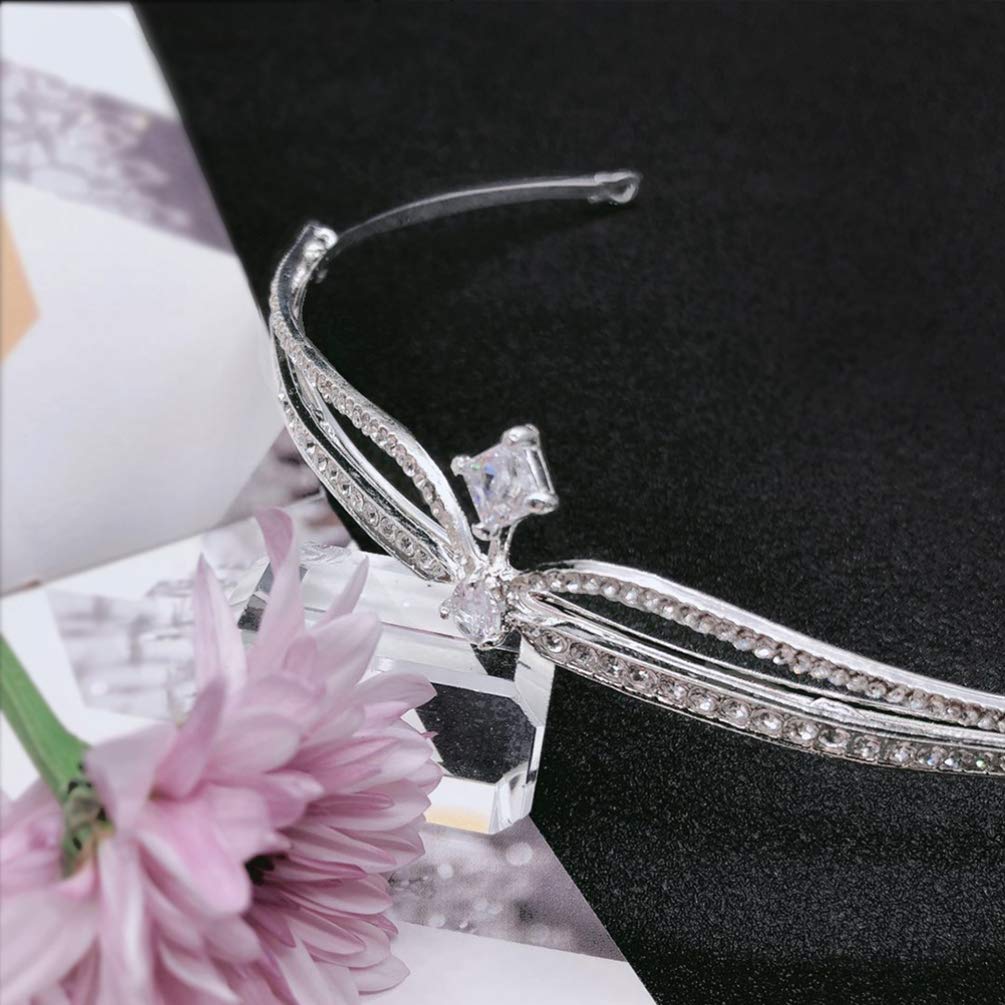 Sparkling Rhinestone Tiara for Women - Elegant Crystal Bridal Crown for Wedding, Prom, Party | Perfect for Brides, Pageants & Special Occasions