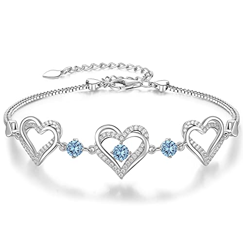 Sterling Silver with White Gold-03-Mar.