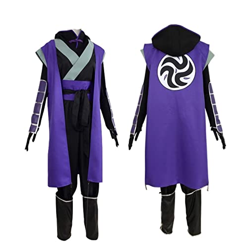 Anime Scissor Seven Killer Seven Cosplay Hoodie - Pullover Hooded Sweatshirt for Halloween & Comic Con Costumes | Adult Anime Outfit for Fans & Collectors