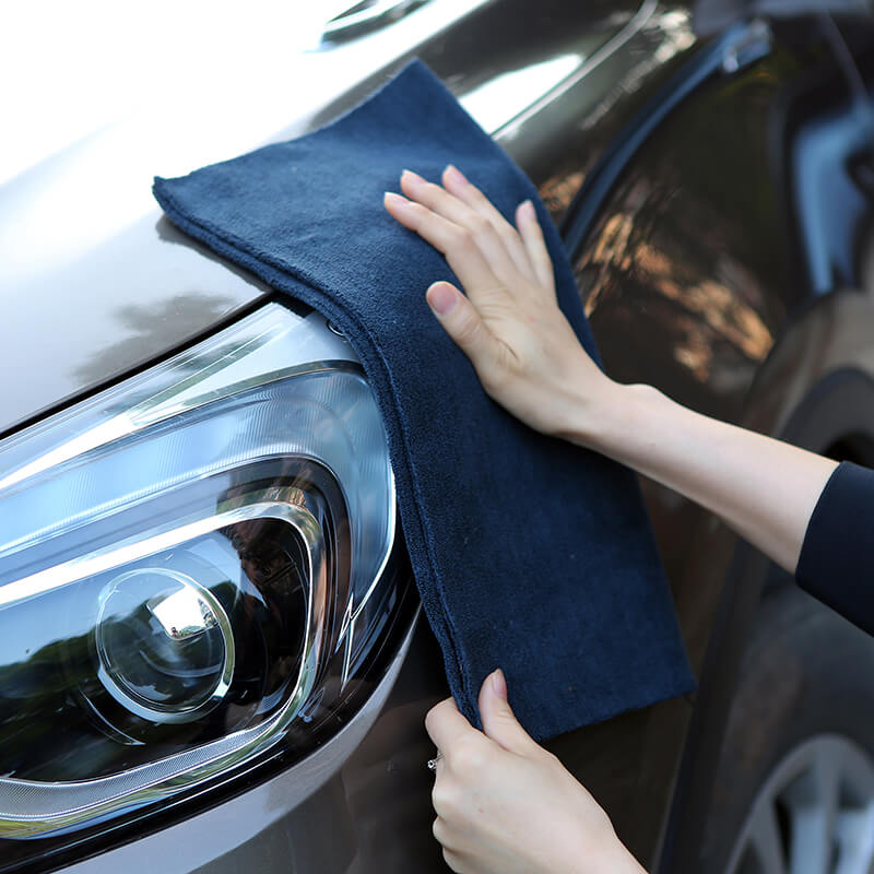 Premium Edgeless Microfiber Towel 16x16 Inches (380GSM) - Ultra Soft & Highly Absorbent for Gym, Travel, Camping & Sports