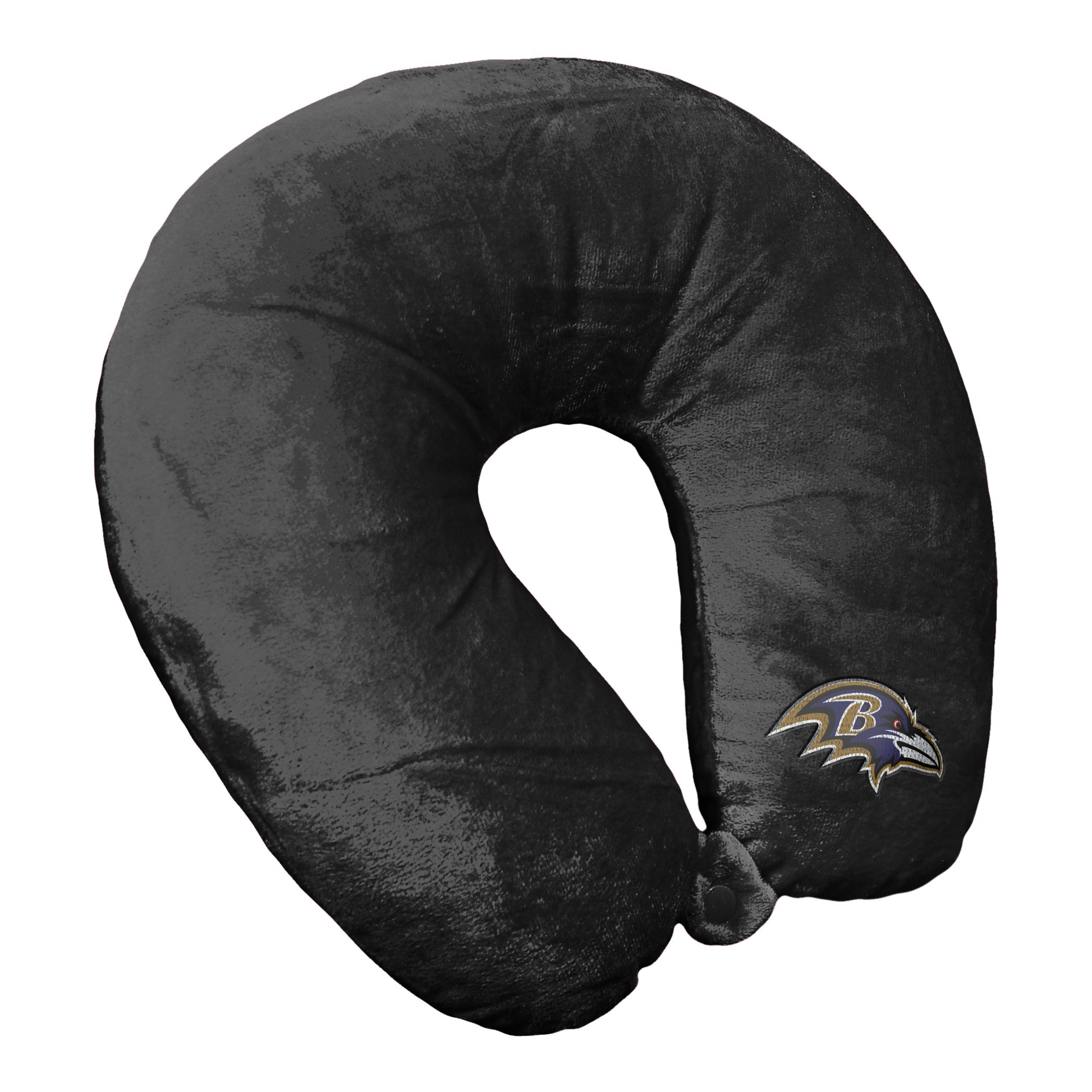 Officially Licensed NFL Travel Neck Pillow - Soft Support for Airplane, Car & Office - Multi Color One Size - Perfect for Football Fans & Travel Comfort