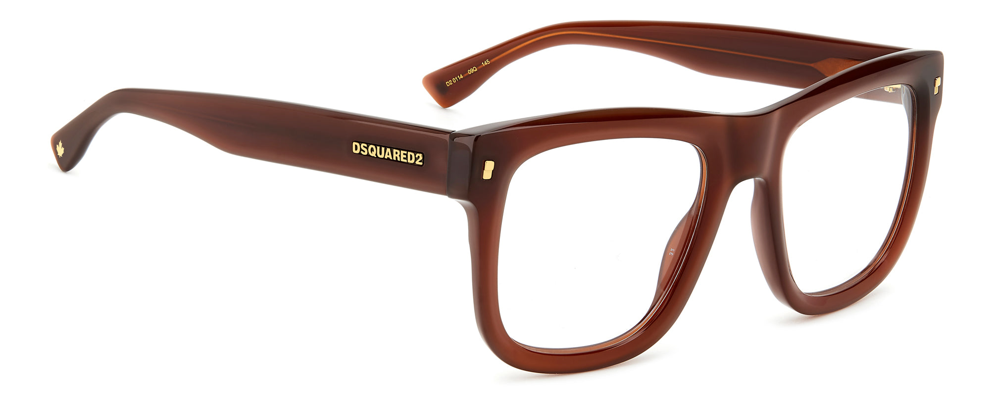 DSQUARED2 D2 0114 Sunglasses - Polarized Aviator Style for Men & Women - UV Protection - Perfect for Driving, Beach & Outdoor Activities