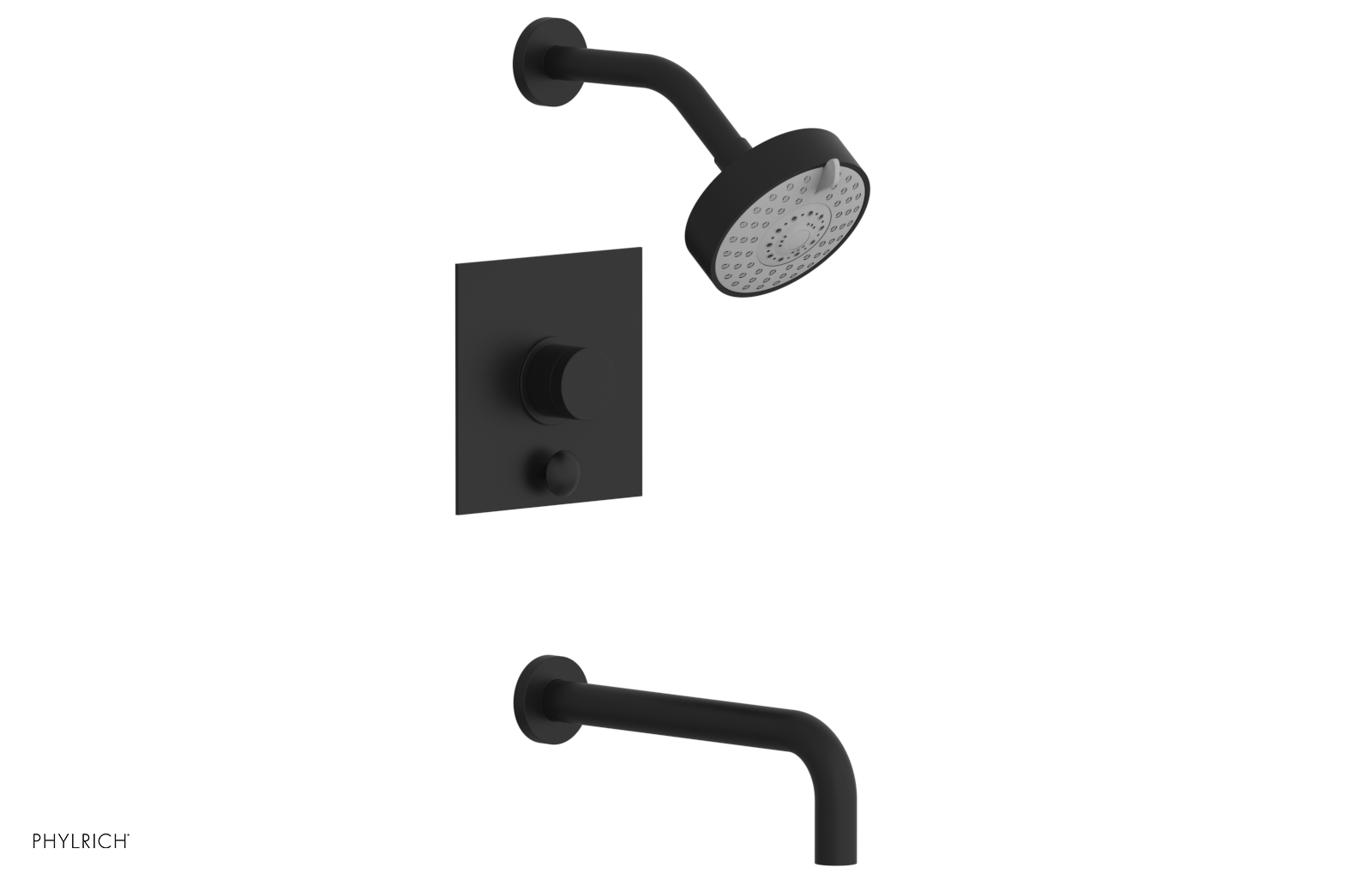BASIC II 10 Pressure Balance Tub and Shower Set 230S 26 10 - Water Temperature Control Valve for Bathroom & Shower Installation - Perfect for Home, Hotel, and Apartment Renovations