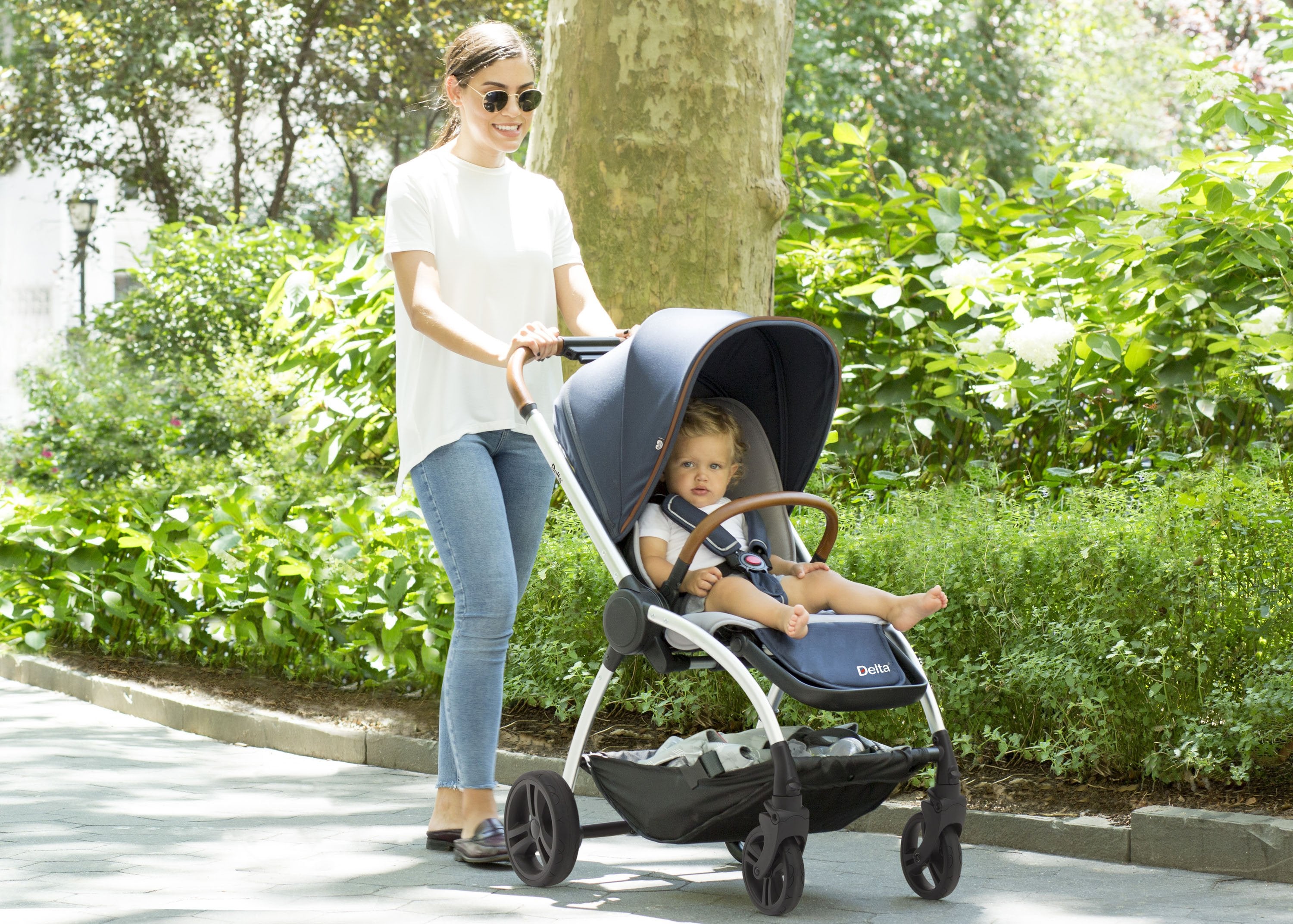 Reversible Stroller for Baby - Lightweight & Compact Foldable Design - Perfect for Travel, Shopping, and Daily Walks
