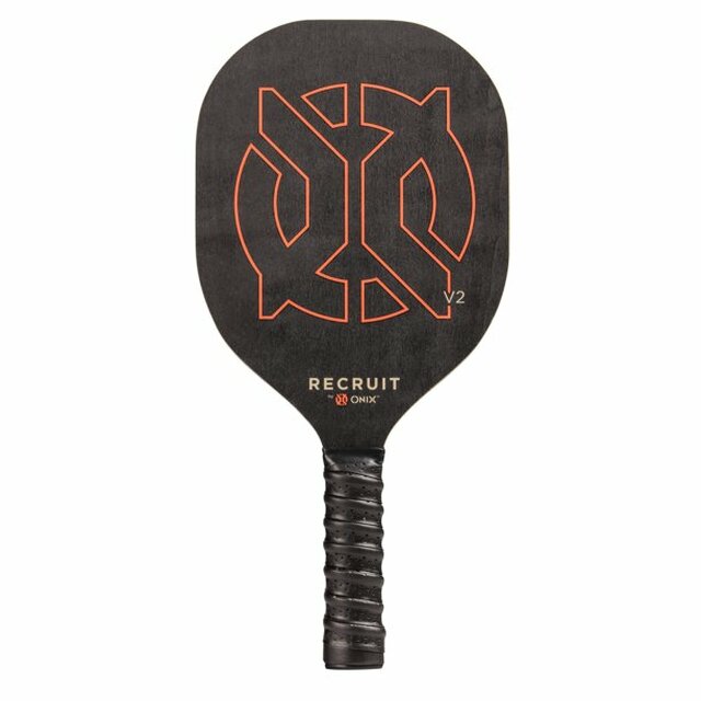 Premium Onix Recruit V2+ Pickleball Paddle - USAPA Approved for Tournament Play | Lightweight Graphite Face with Cushion Grip | Perfect for Beginners & Intermediate Players | Indoor & Outdoor Court Games