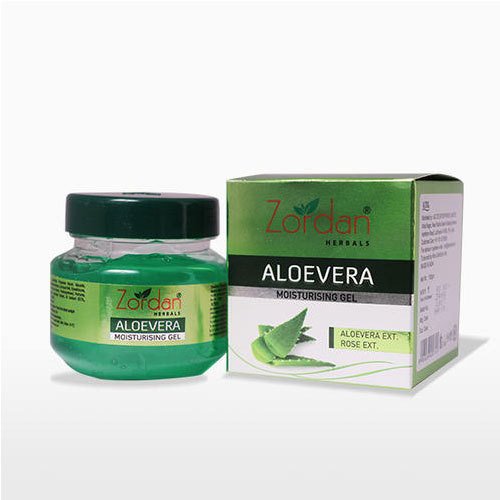 Zordan Herbals Aloe Vera Moisturizing Gel 100g - Hydrating & Soothing Skin Care for Face, Body & Sunburn Relief - Natural & Organic Aloe Vera Gel for Dry Skin, Acne & After Sun Care