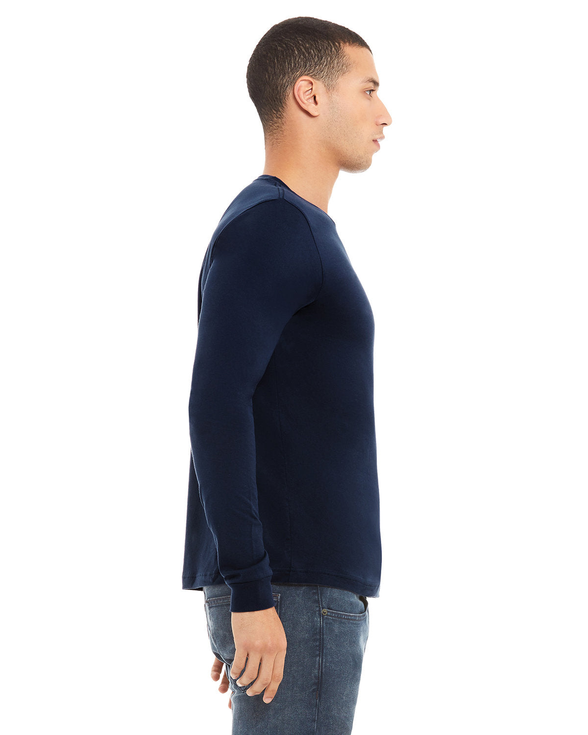Bella + Canvas 3501 Premium Unisex Long Sleeve Jersey T-Shirt - Soft Cotton Crewneck Tee for Men & Women - Perfect for Casual Wear, Layering & Everyday Comfort