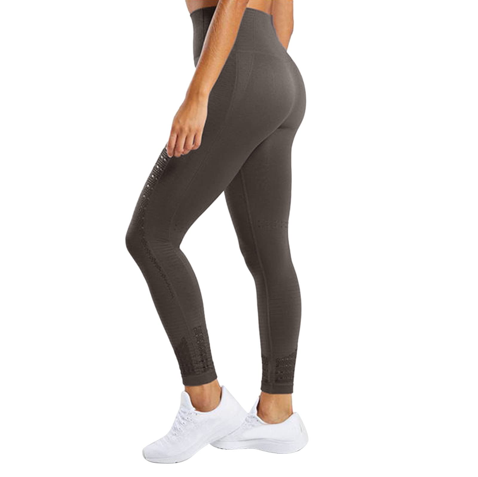 Trendy High Waist Scrunch Yoga Pants for Women - Tummy Control Workout Leggings with Stretch for Gym & Running | Perfect for Yoga, Pilates & Lounge Wear