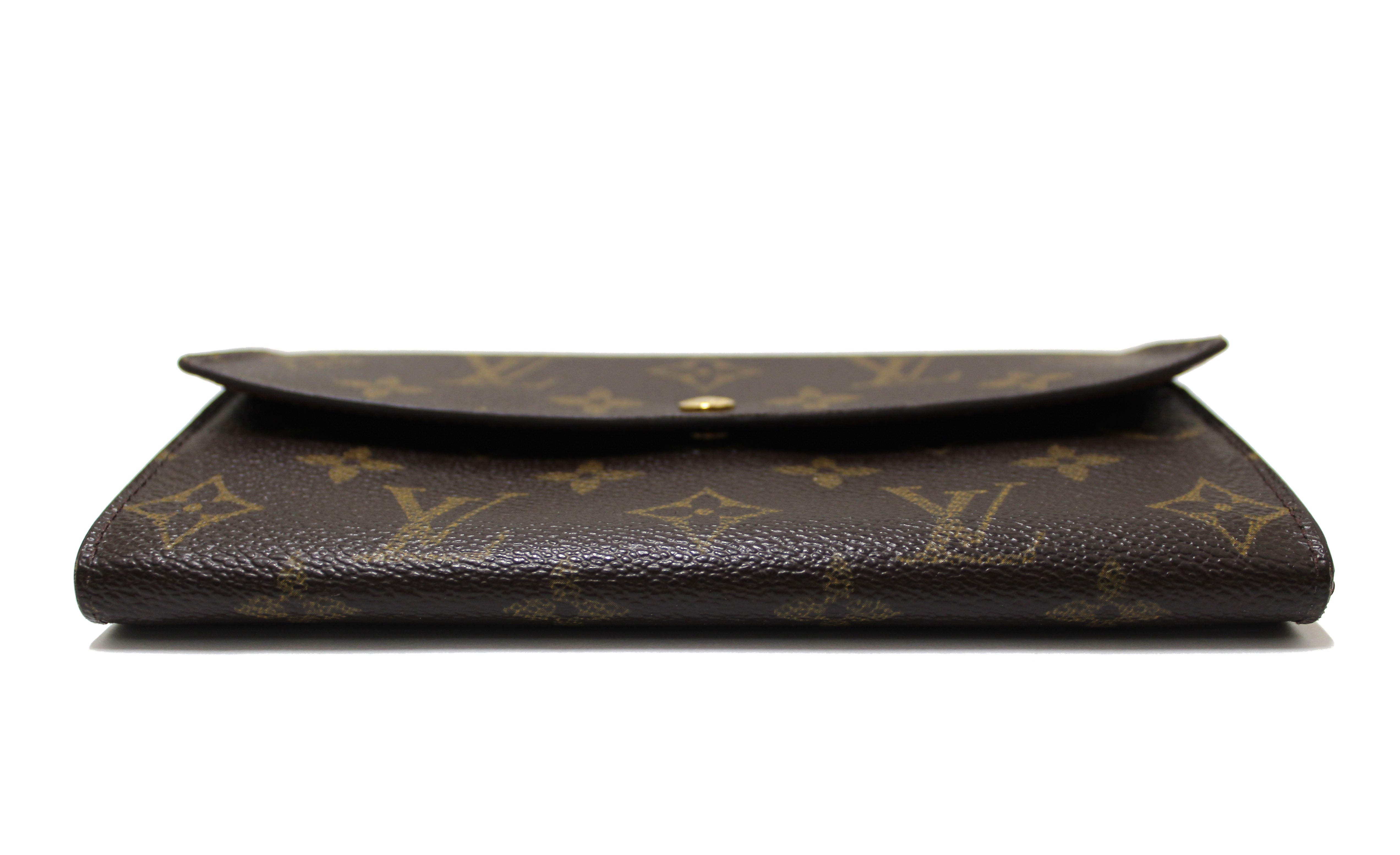 Authentic Louis Vuitton Monogram Canvas Sarah Long Wallet for Women - Luxury Designer Bifold Wallet with Multiple Card Slots & Zip Pocket - Perfect for Everyday Use, Travel & Gifts