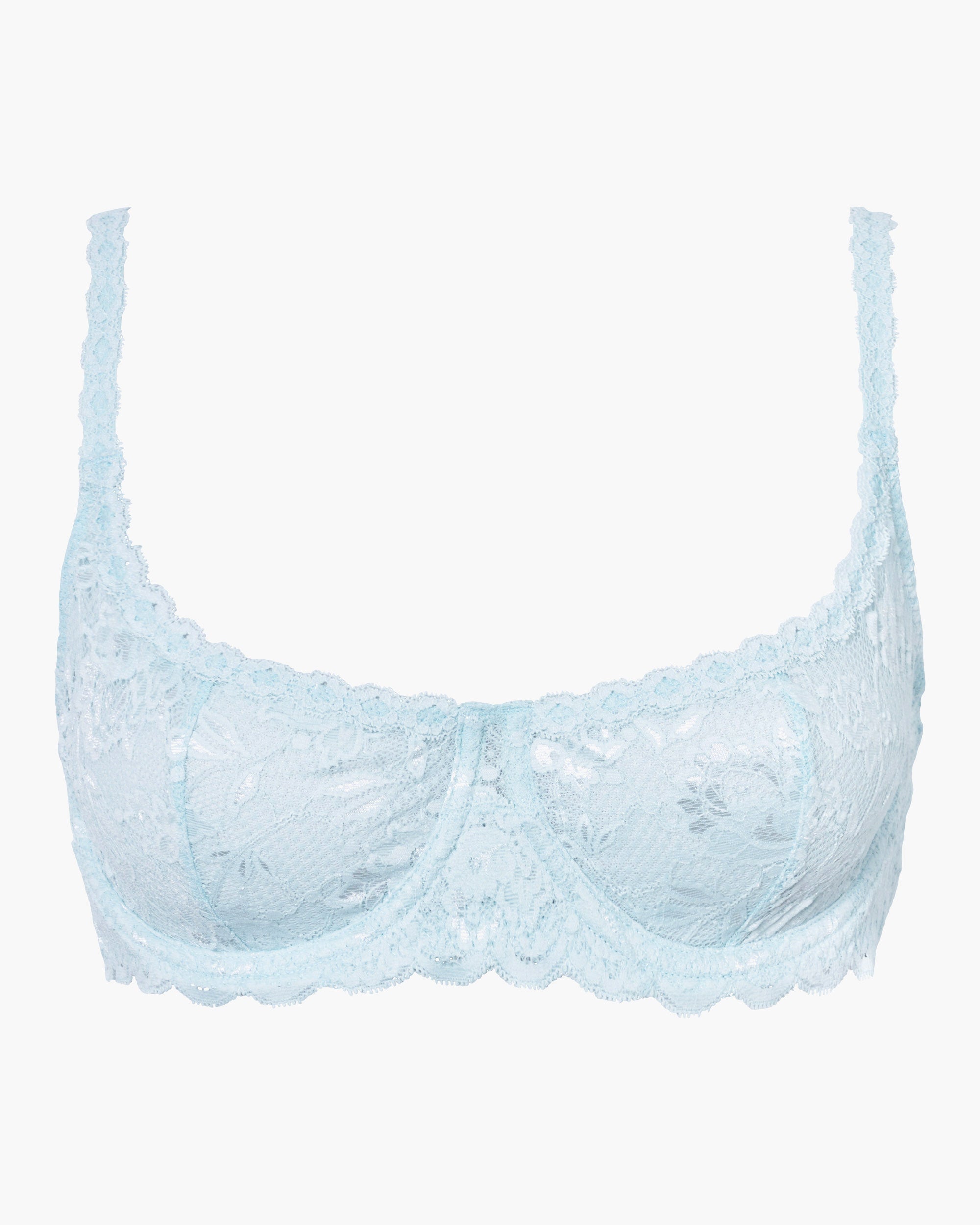 Never Say Never Balconette Bra - Lace Underwire Push Up Bra for Women | Perfect for Date Night & Special Occasions