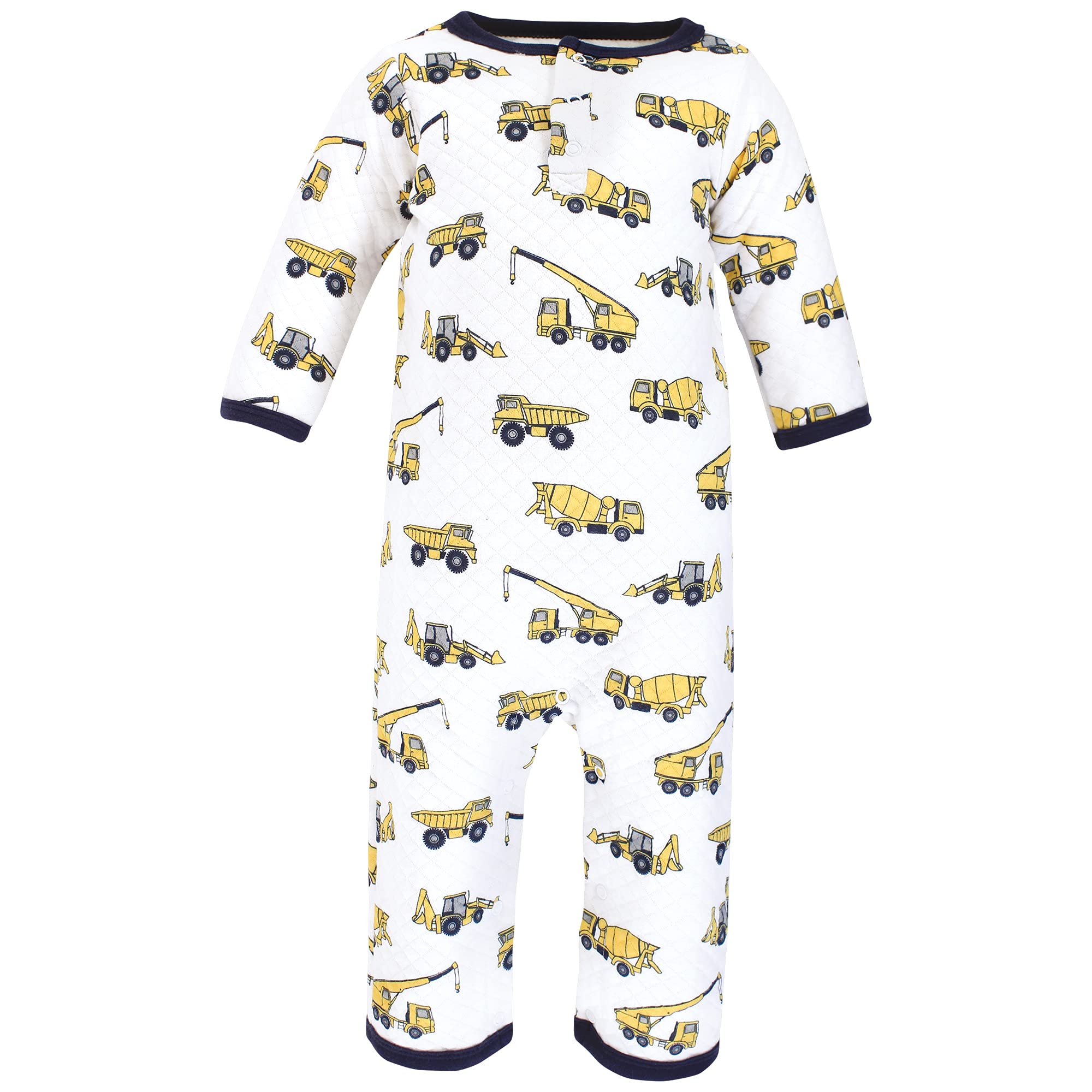 Hudson Baby Unisex Premium Quilted Coveralls for Newborns & Toddlers - Soft Warm Winter Outfit for Playtime & Outdoor Adventures