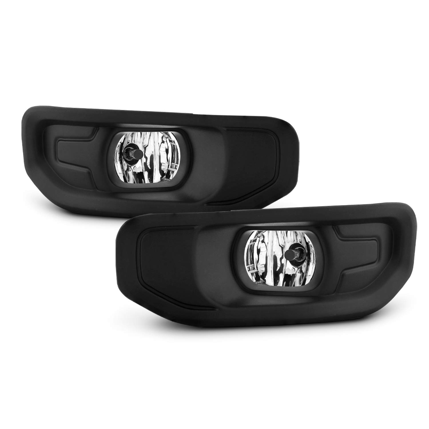 AKKON LED Fog Lights Kit for 2019-2024 RAM 1500 (Halogen Replacement) - Waterproof Driving Lamps with Switch & Bulbs - Perfect for Off-Roading, Night Driving & Foggy Conditions