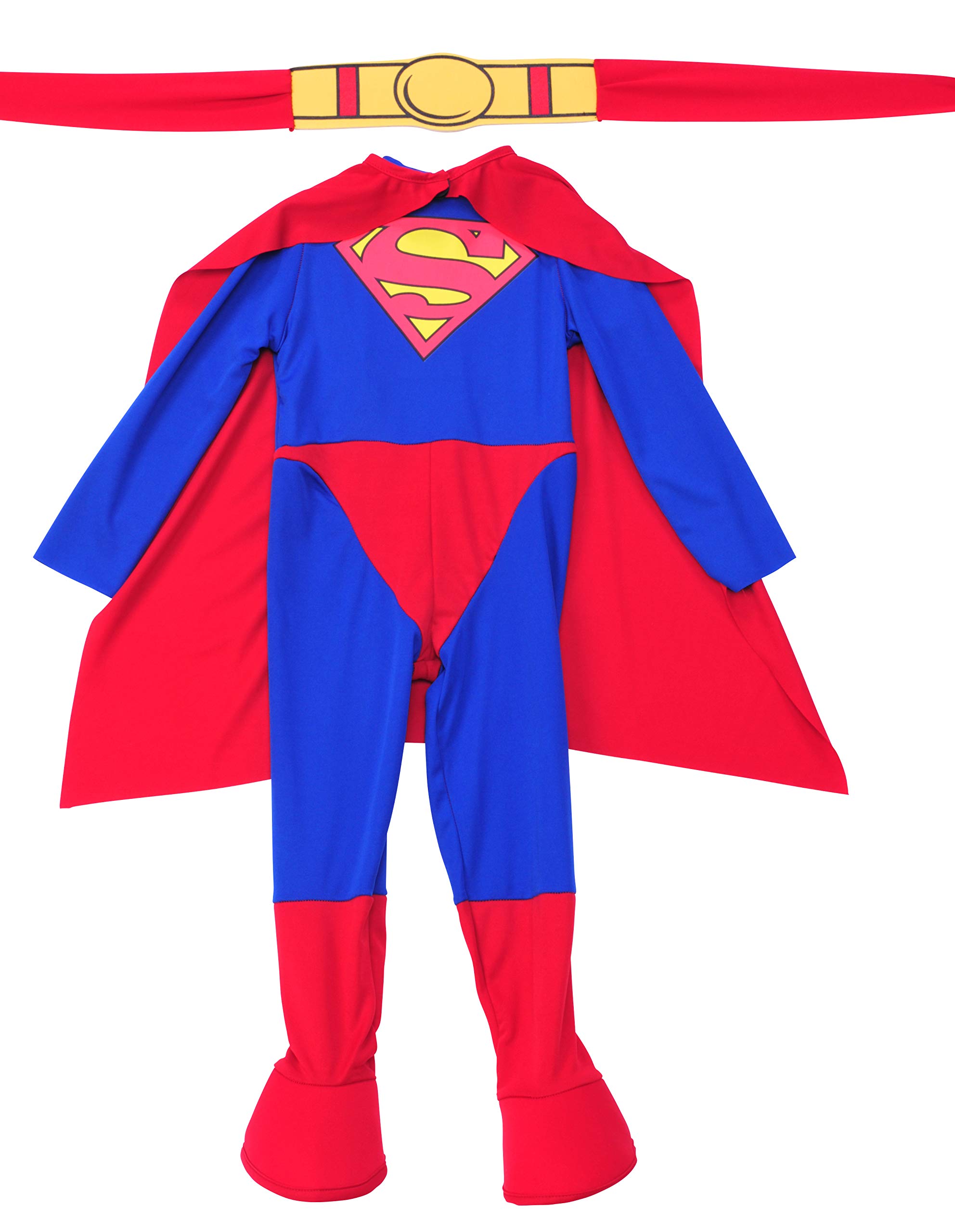 DC Comics Superman Costume for Kids - Official Licensed Halloween & Cosplay Outfit - Perfect for Dress-Up, Parties, and Comic Conventions