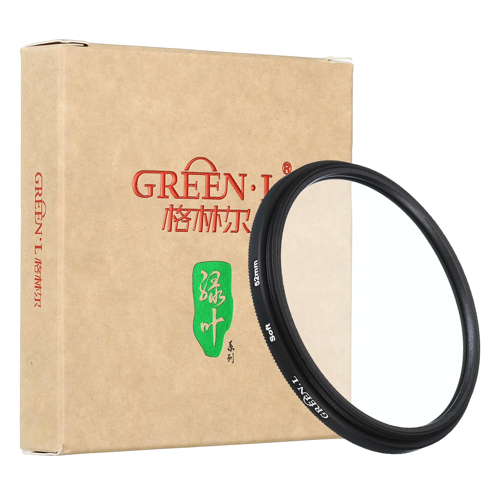 52mm Black Pro Mist Diffusion Filter - Soft Focus Lens Filter for Photography & Video - Create Fog Effect & Enhance Lighting - Perfect for Portraits, Landscapes & Cinematic Shots