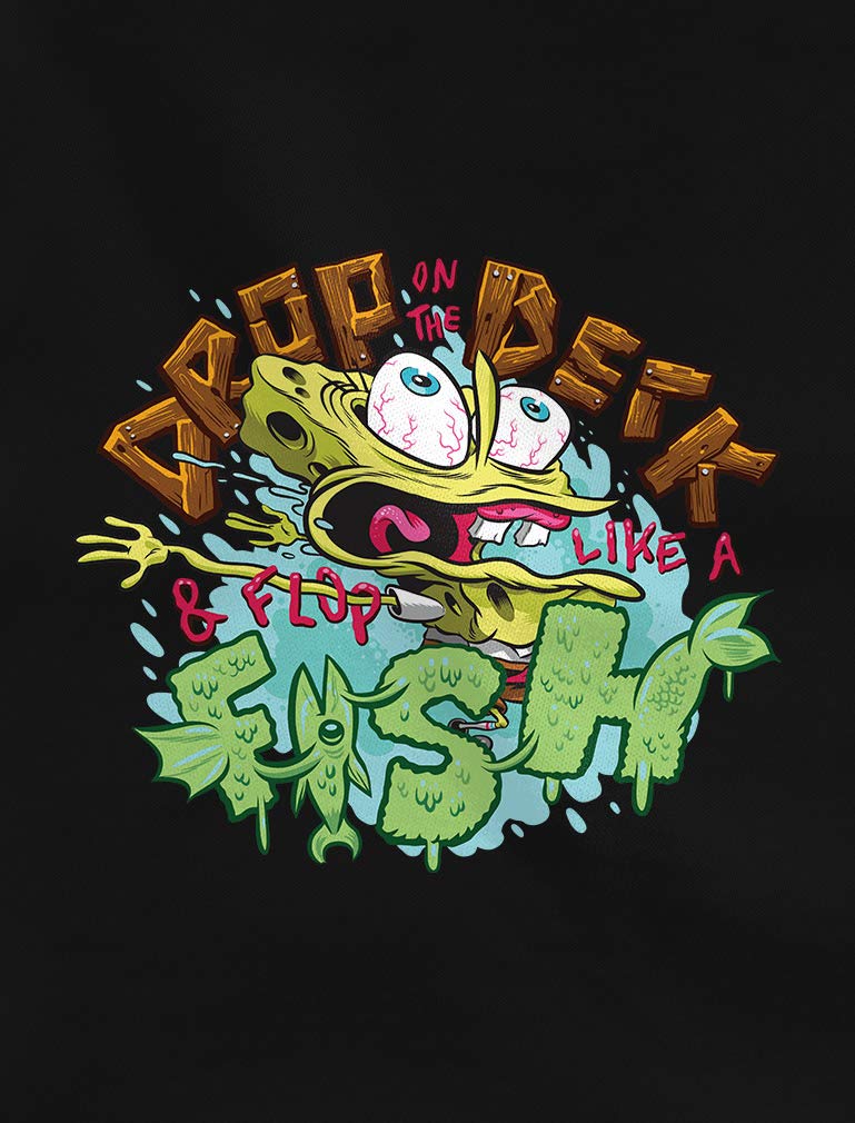 SpongeBob SquarePants T-Shirt for Kids & Adults - Nickelodeon Cartoon Character Graphic Tee - Perfect for Casual Wear, Cosplay & Gifts