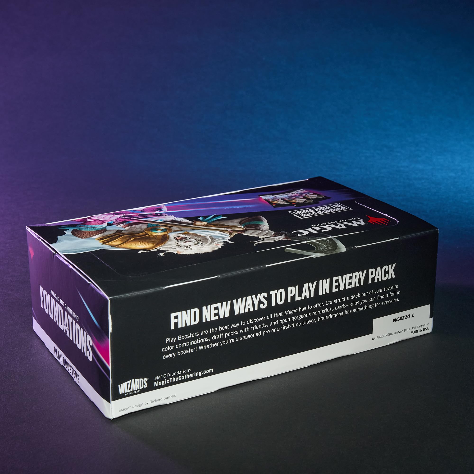 Magic: The Gathering Foundations Play Booster Box - 36 Packs for MTG Card Game Collectors & Players | Perfect for Drafting, Deck Building & Casual Play
