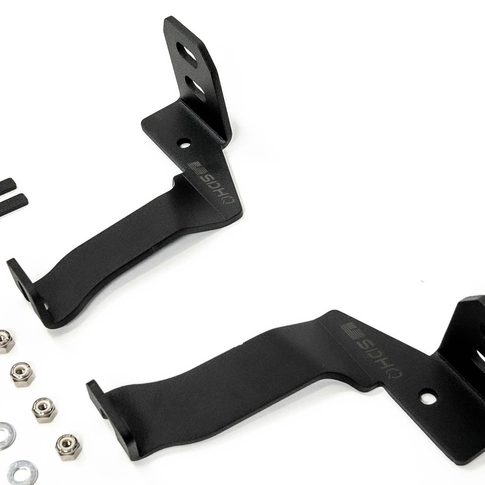 21-25 Ford Raptor SDHQ Built A-Pillar Light Mounts | Heavy Duty Off-Road LED Light Brackets for Ford F-150 Raptor | Perfect for Night Driving & Off-Road Adventures