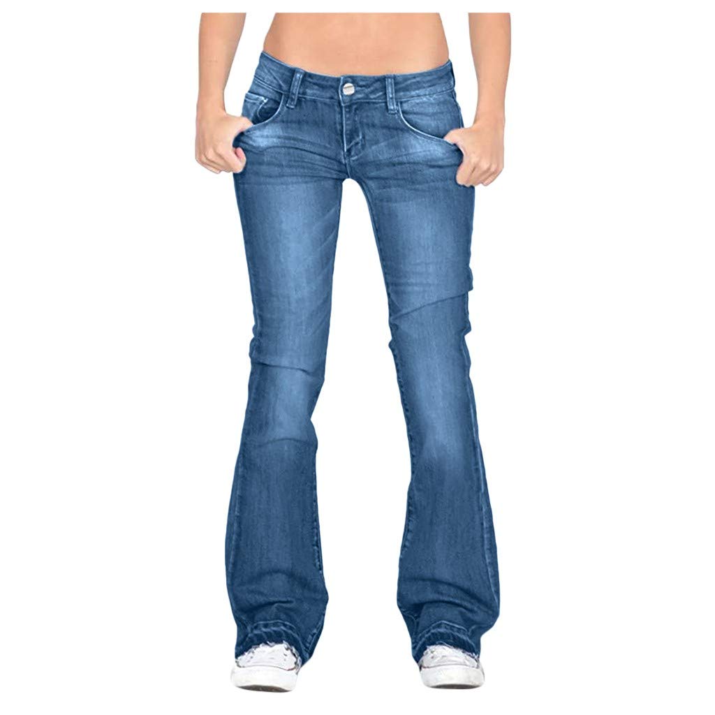 Vintage Ripped Straight Leg Jeans for Women - Trendy Destroyed Mom Jeans, Low Rise Wide Leg Denim Pants | Perfect for Casual Outfits, Street Style & Everyday Wear