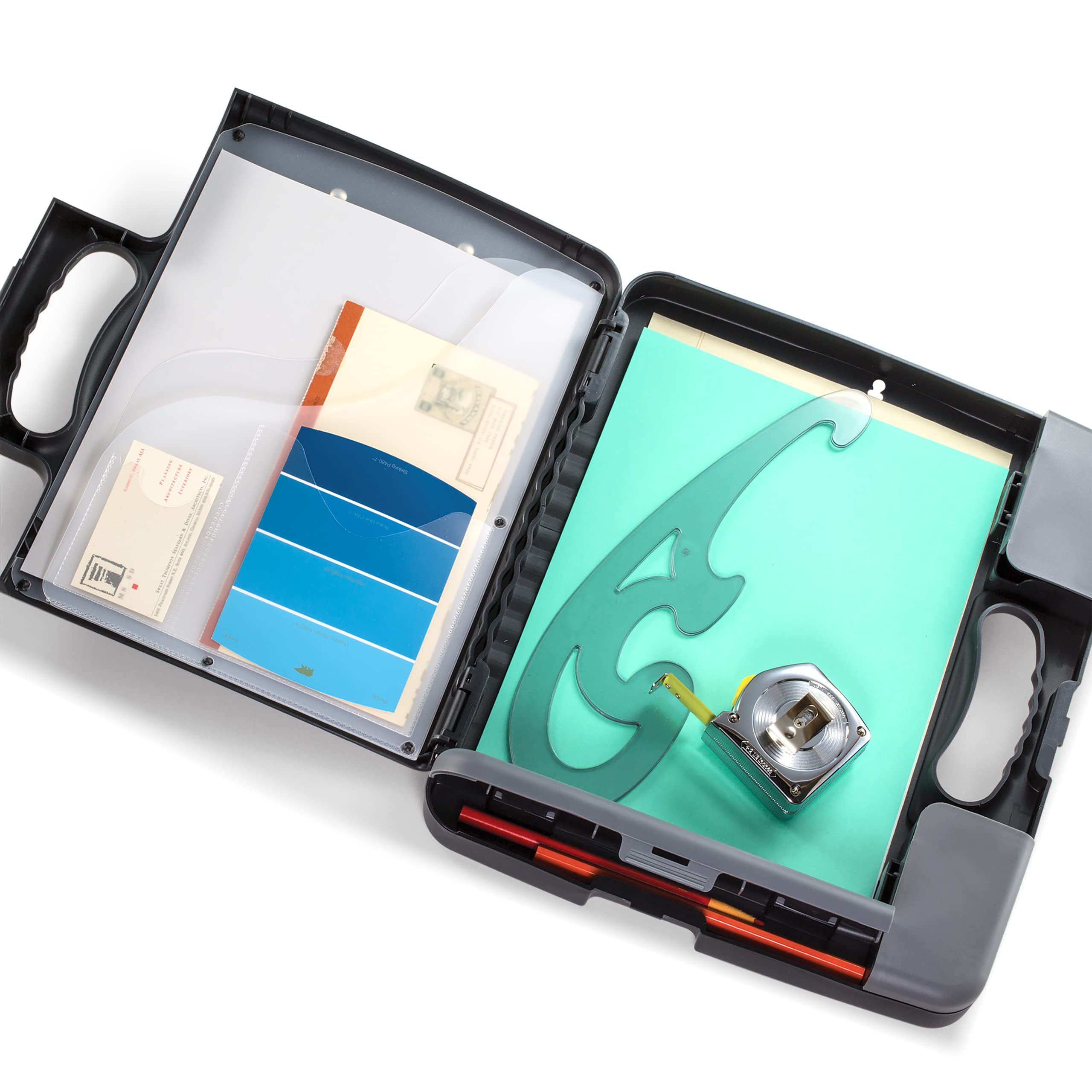 Officemate International 83301 Portable Clipboard Storage Case - Lightweight Document Organizer for Office, School & Travel - Perfect for Business Meetings, Classroom Notes & On-the-Go Professionals