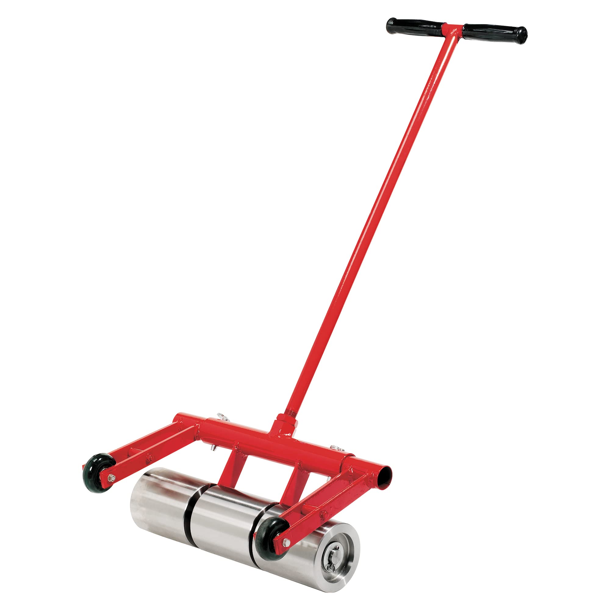 ROBERTS 10-950 75-Pound Heavy Duty Vinyl and Linoleum Floor Roller - Chrome Plated Rollers with Removable Handle for Easy Storage - Perfect for DIY Flooring Installation, Home Renovation, and Professional Contractors