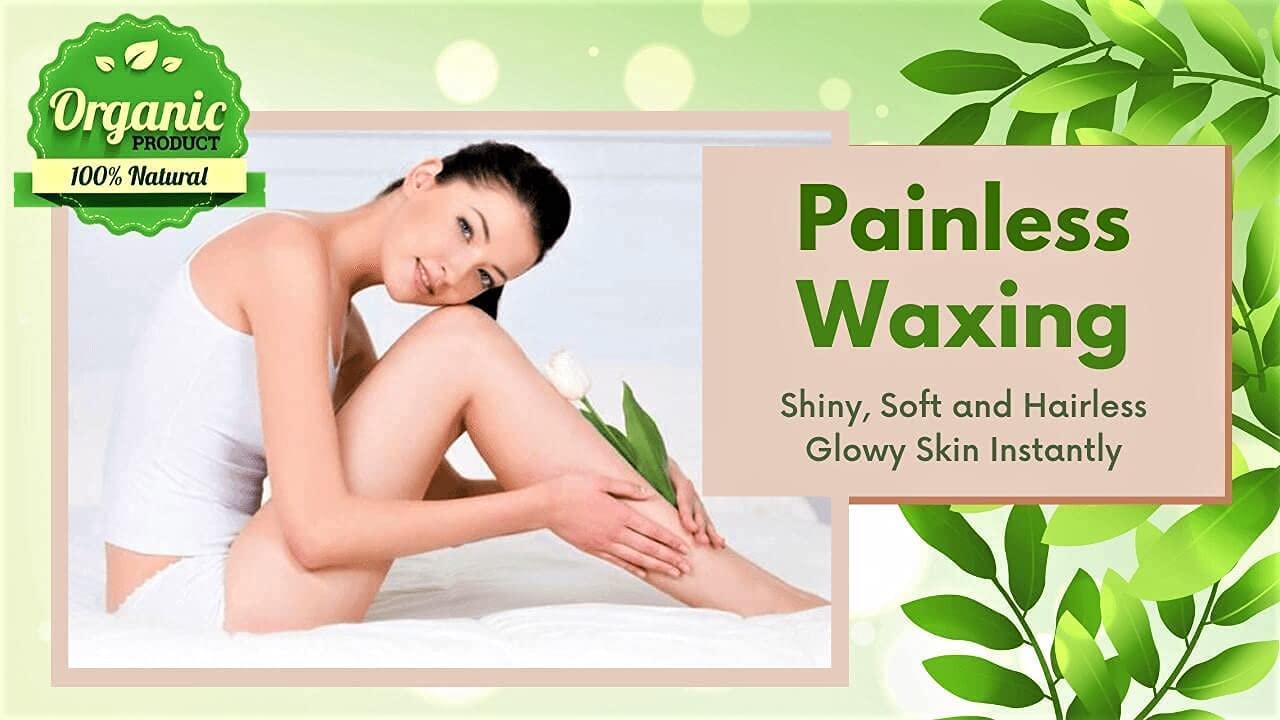 Nimify Beauty Pub Wax Powder for Hair Removal - Smooth Skin & Painless Waxing at Home | Ideal for Legs, Arms, Bikini Line & Facial Hair