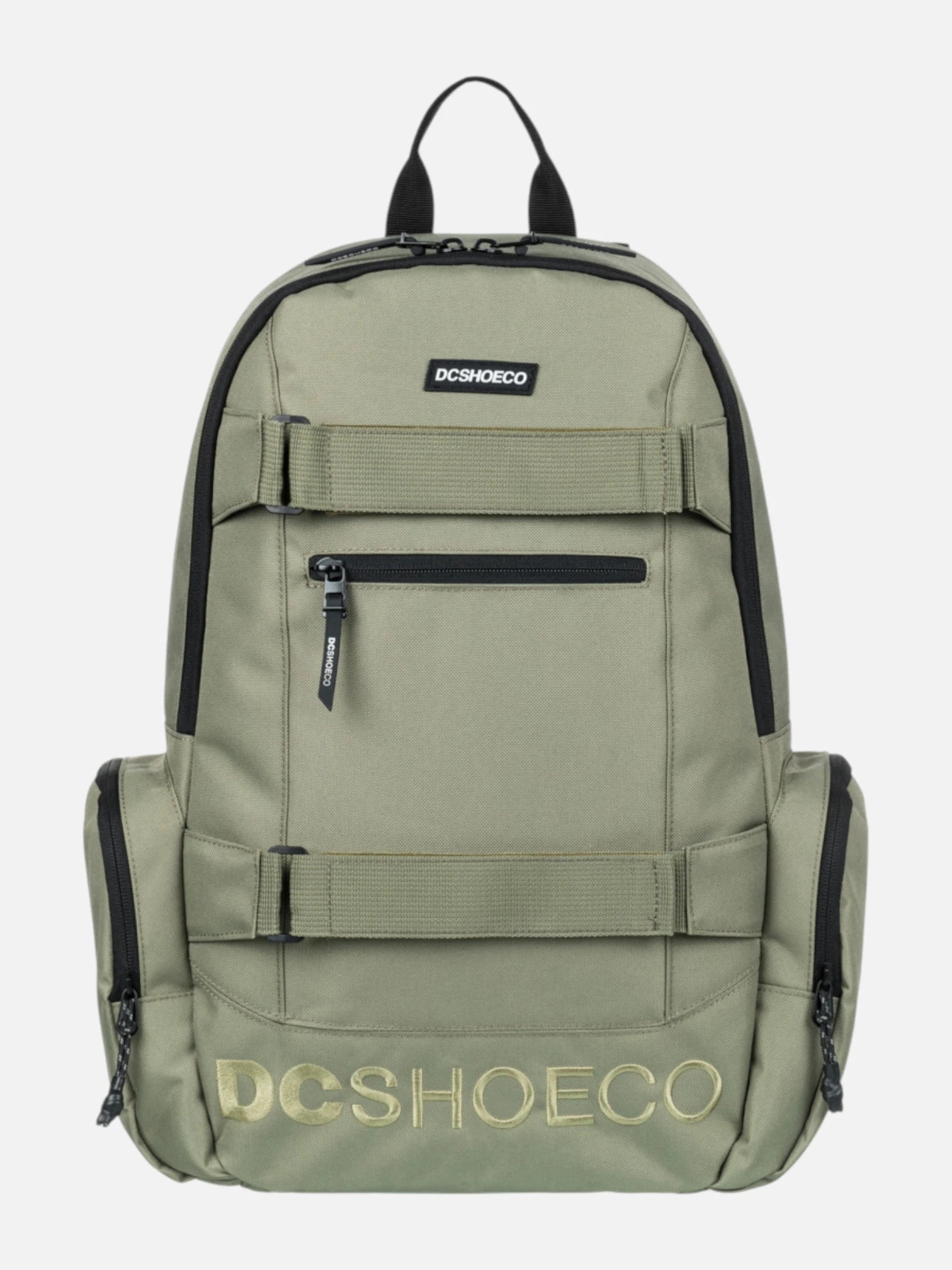 DC Breed 5 Military Green Backpack - Durable School & Travel Backpack for Men & Women - Perfect for College, Hiking, and Daily Commute