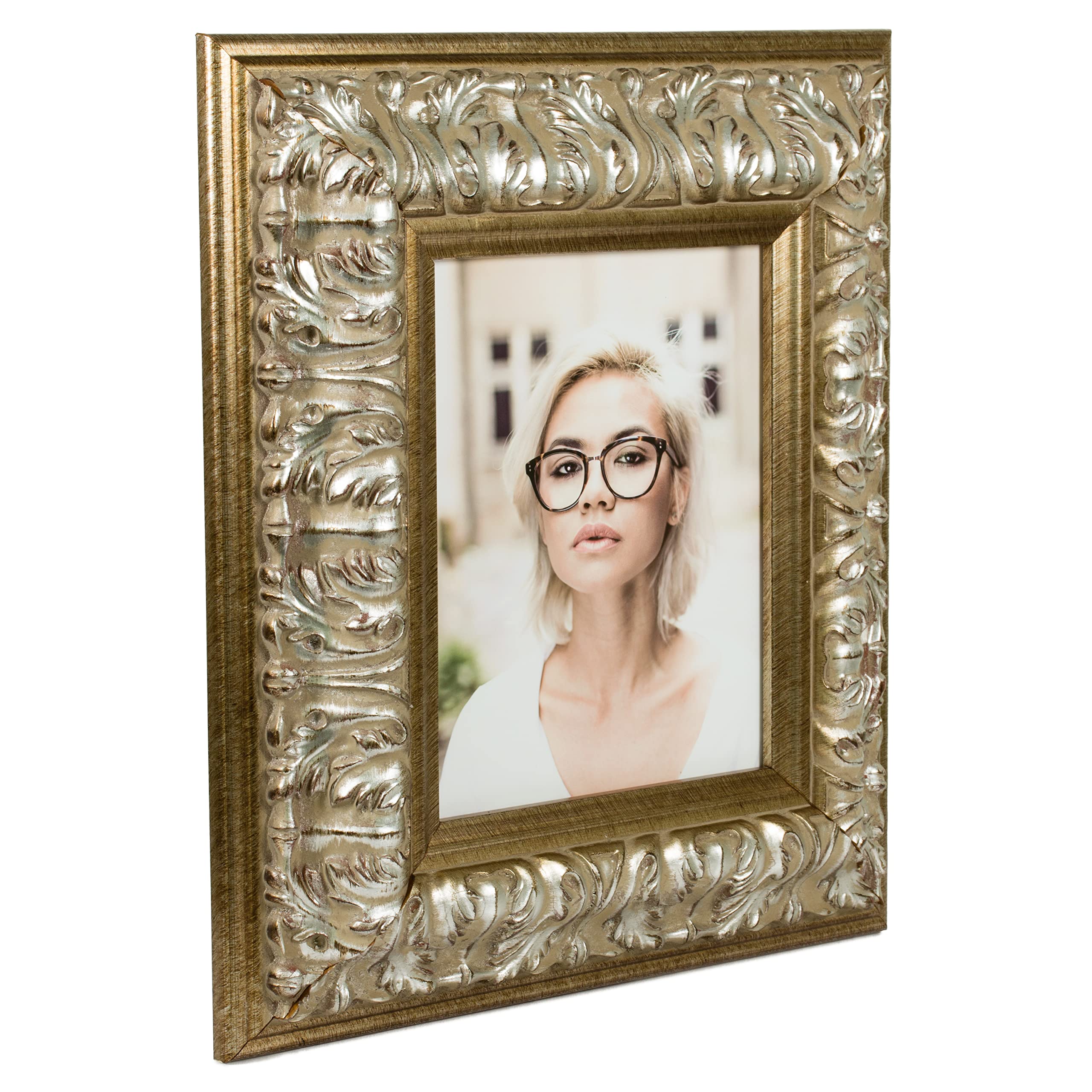 Craig Frames Barroco 20x30 Antique Silver Picture Frame - Perfect for Wall Art, Family Photos & Home Decor