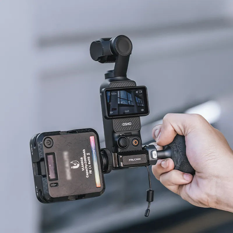 Ulanzi Falcam F22 Quick Release Expansion Frame for DJI Pocket 3 - Compatible with Camera Mounts & Stabilizers - Perfect for Vlogging, Travel & Action Shots