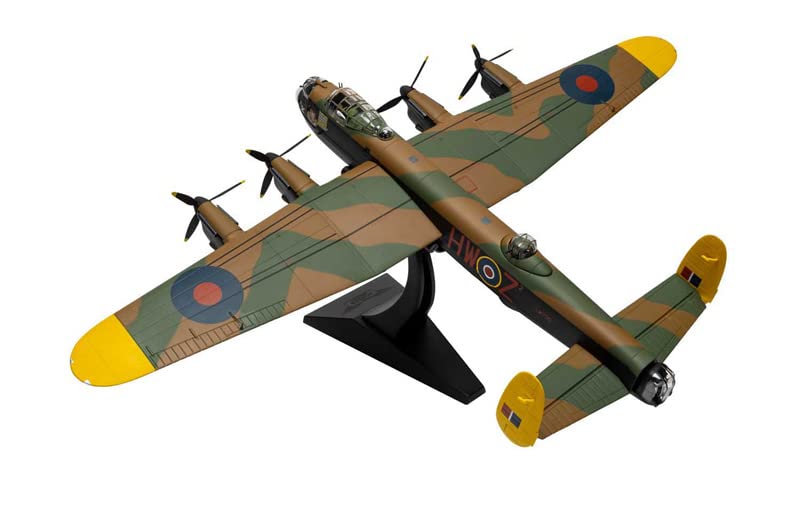 Avro Lancaster B Mk.III Grog 'The Shot' No.100 Sqn RAF 1945 1/72 Scale Diecast Pre-Built Aircraft Model - Limited Edition Collectible for WWII Aviation Enthusiasts & History Buffs