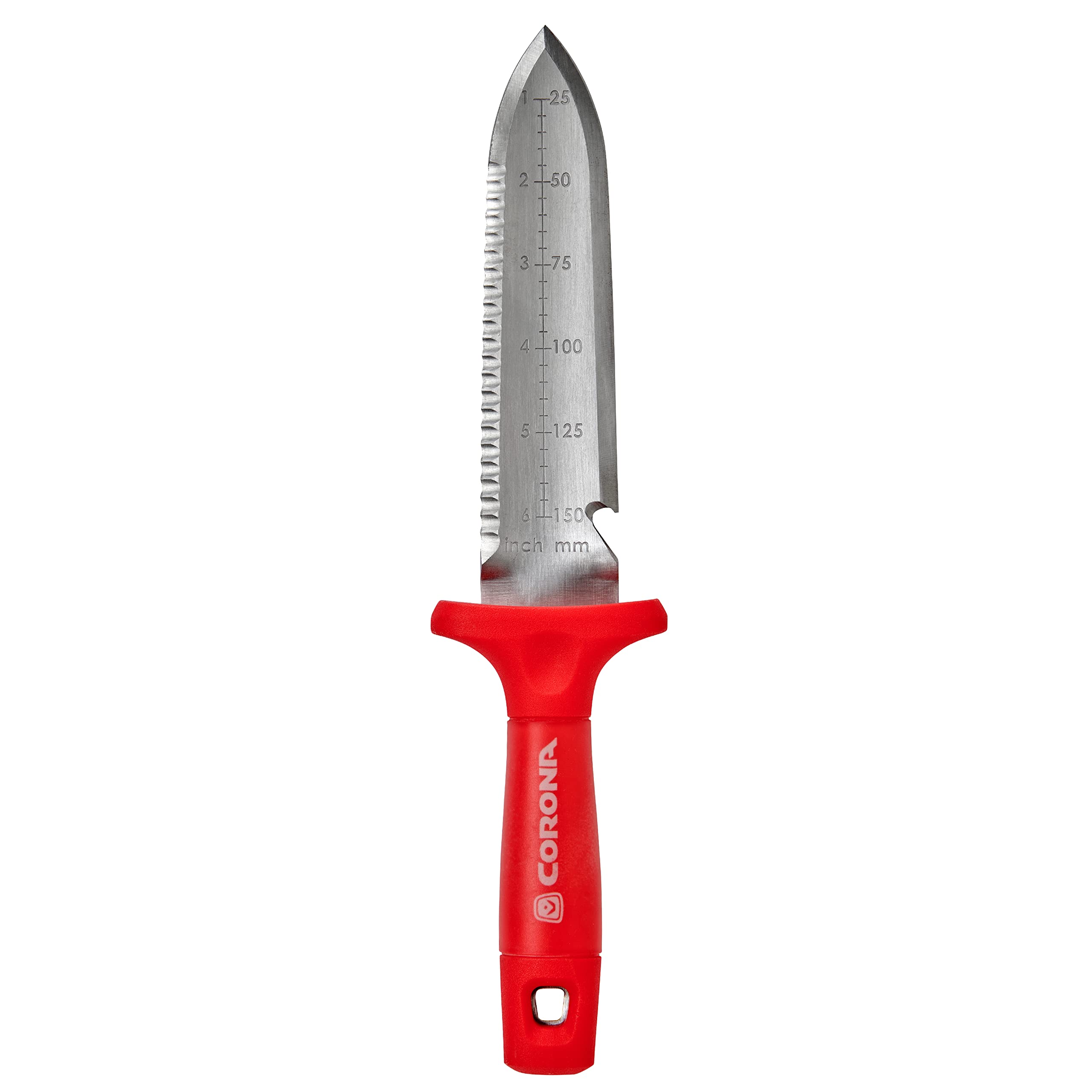 Corona Tools CT15409 Hori Hori Garden Knife - 7 Inch Stainless Steel Blade with Sheath - Best for Weeding, Digging & Planting - Perfect for Gardening, Landscaping & Outdoor Activities