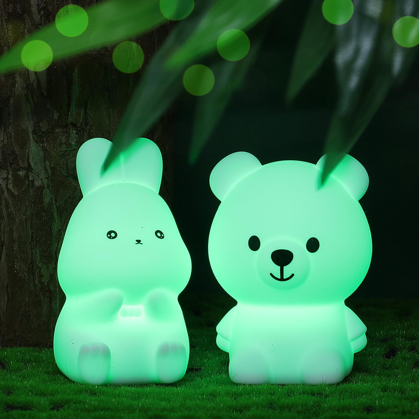 LOVERUIS Night Light for Kids - Soft Glow LED Night Light for Bedroom, Nursery, Baby Room - Dimmable & Energy-Efficient Nightlight for Sleep, Safety & Comfort - Perfect for Bedside, Hallway & Bathroom Use