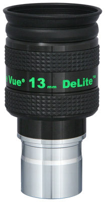 DeLite 62° 13mm Eyepiece for Telescopes - Wide Field Astronomy Viewing for Stargazing & Astrophotography