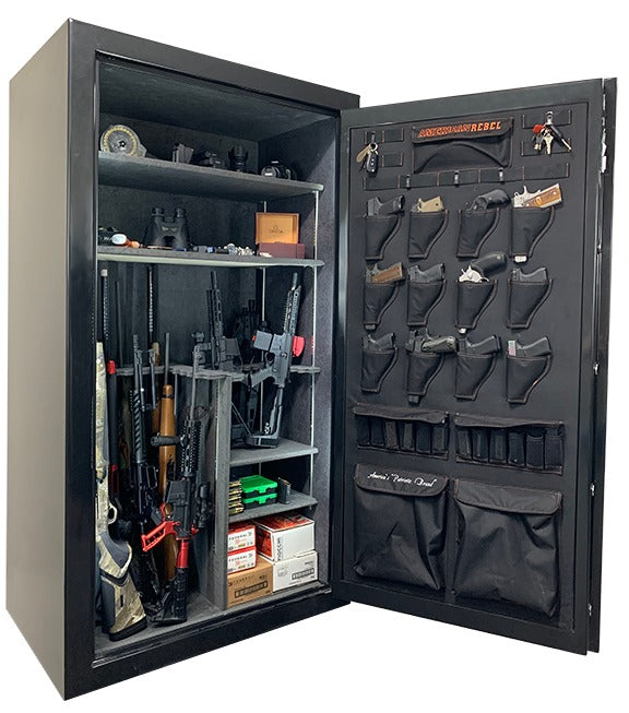 American Rebel PT 45 Patriot 45 Extra Tall Gun Safe with Digital Lock - Secure Firearm Storage for Home & Office Protection